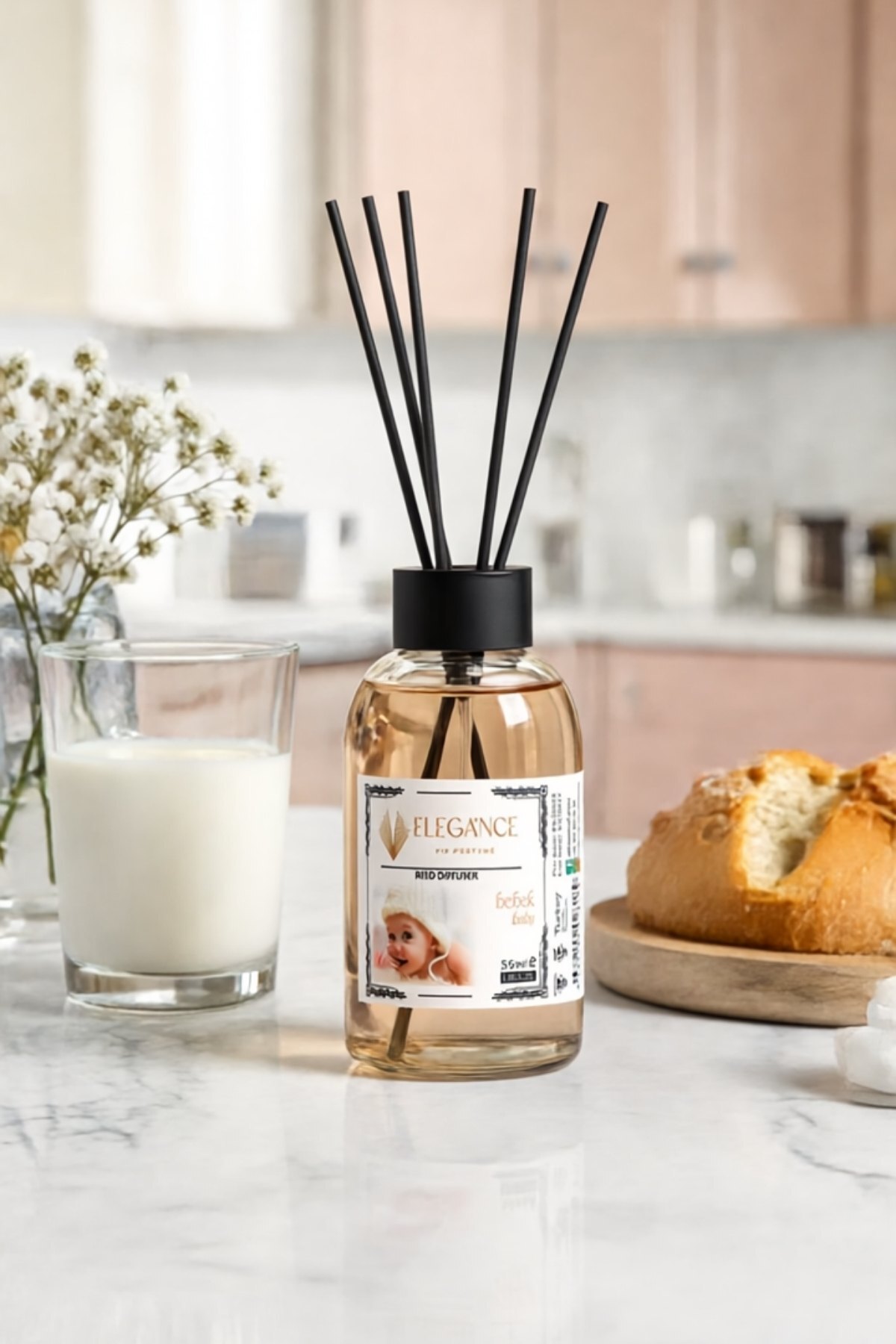 Elegance vip Perfume Bebek Reed Diffuser Bambu Çubuklu Oda Kokusu (55 Ml) fotoğrafı 5 (önizleme)