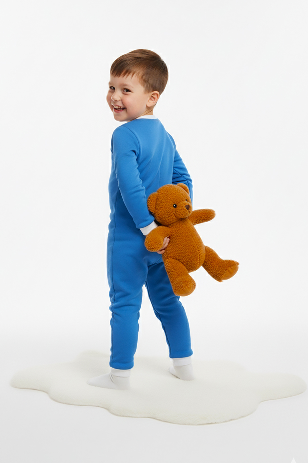 ekozmonot bebek tulumları %100 Pamuk Unisex Uyku Tulumu Bebek Ve Çocuk Uyku Tulumu - 1,5 Tog, Fermuarlı, Çocuk Uyku Tulumu fotoğrafı 3 (önizleme)