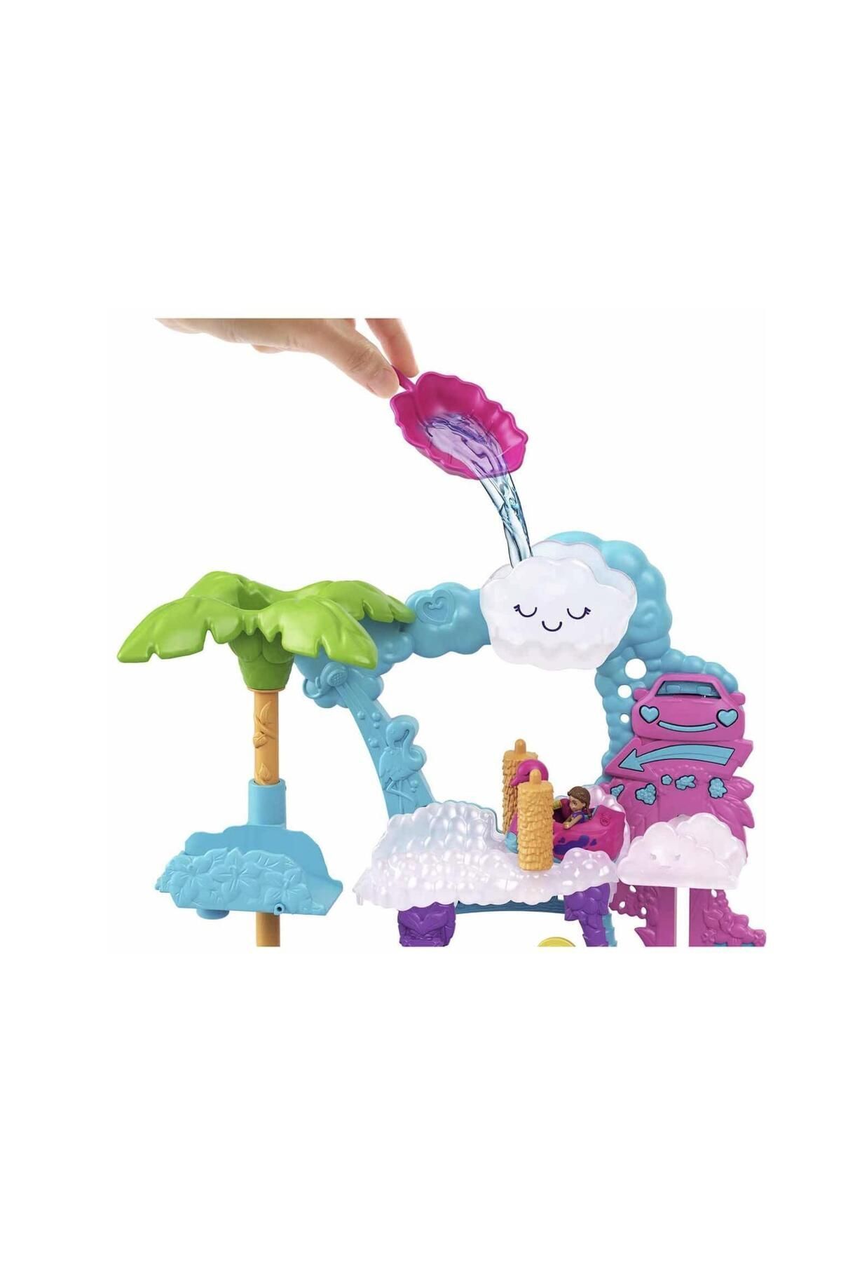 Polly Pocket Flamingo Araba Su Eğlencesi Hhj05 fotoğrafı 2 (önizleme)