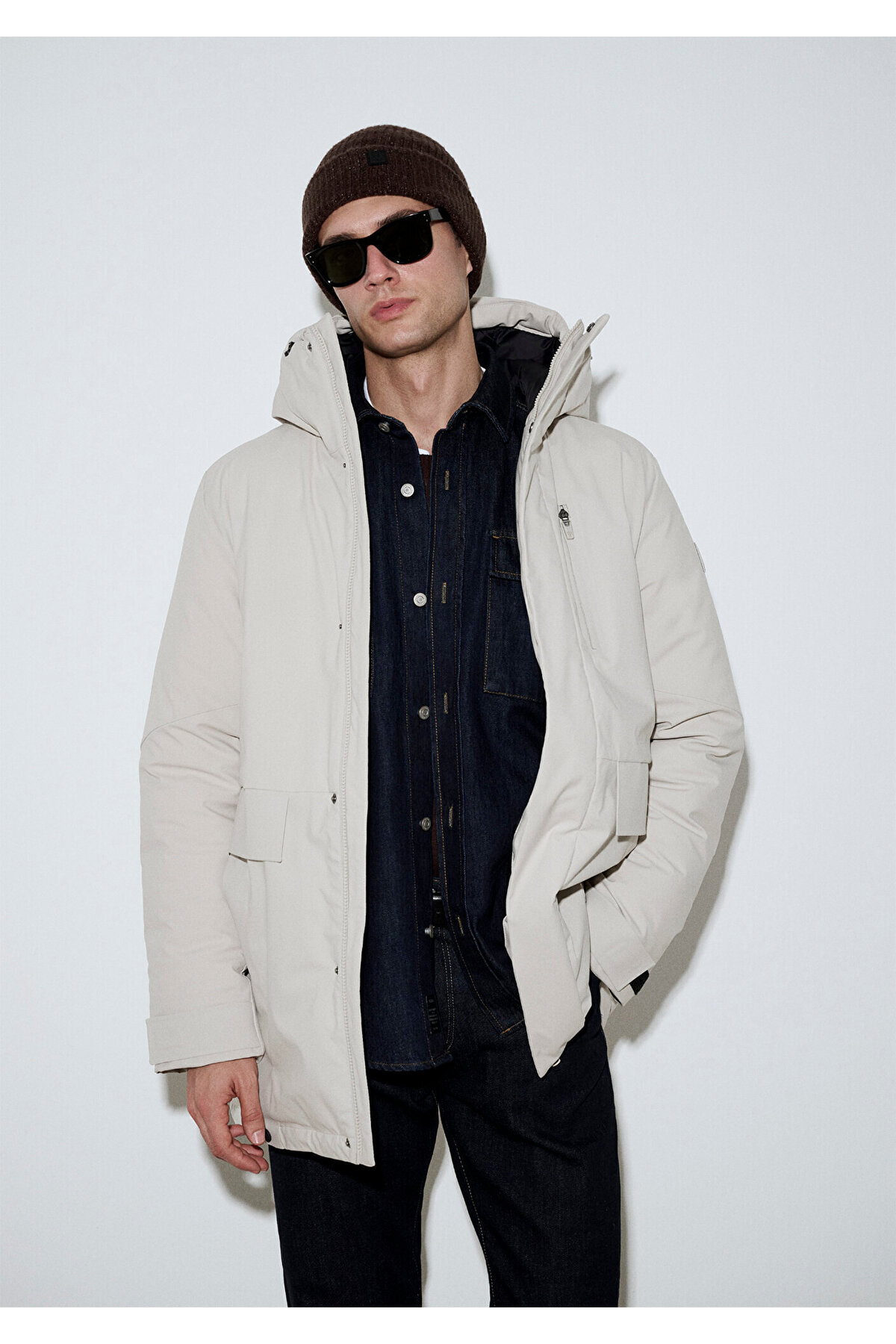 ماوی پارکا بژ ضد آب 0110350-70144