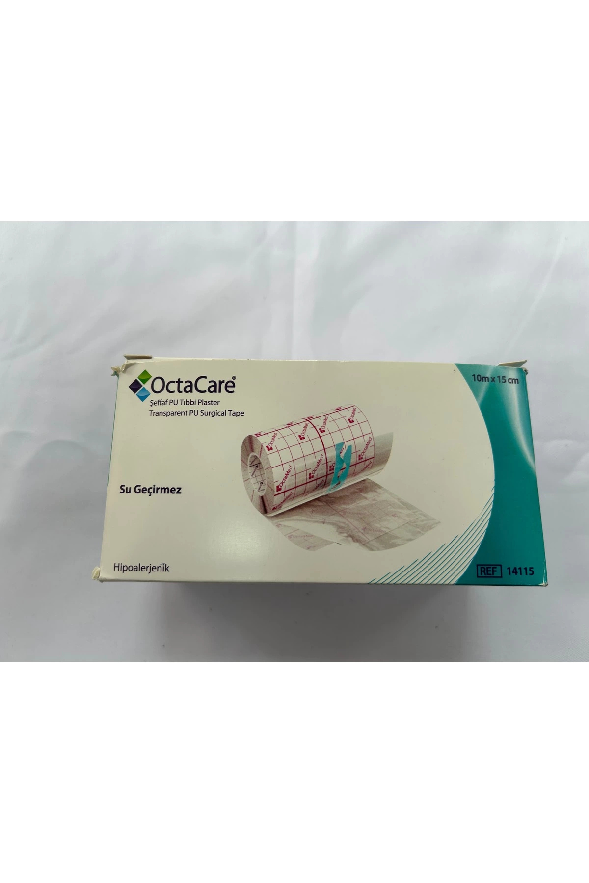 Octacare Su geçirmez banyo ve dövme bandı 10x15 metre