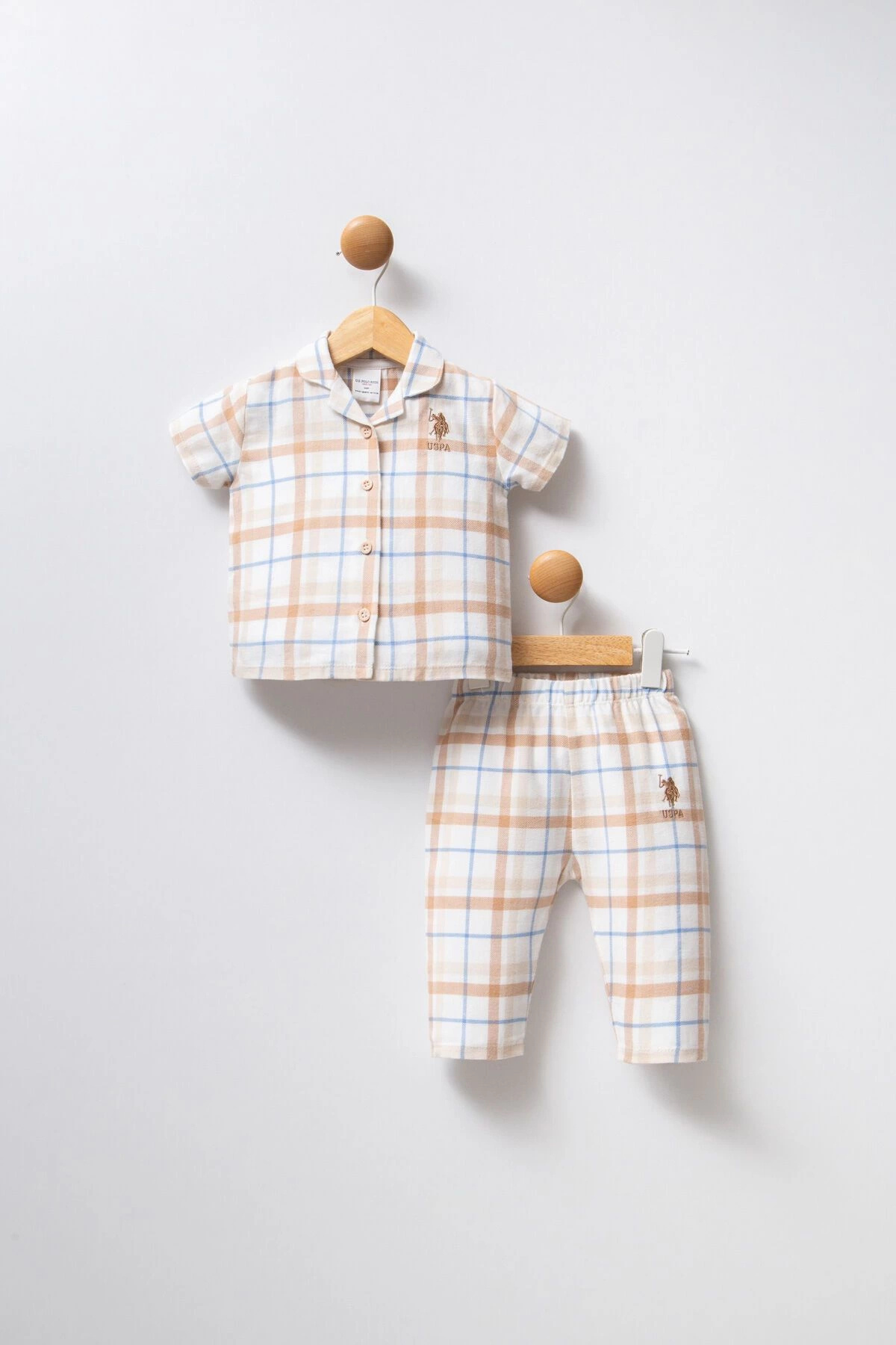 یو اس پولو ست لباس خواب دخترانه U.S.POLO - سفید یو اس پولو ست لباس خواب دخترانه U.S.POLO - سفید