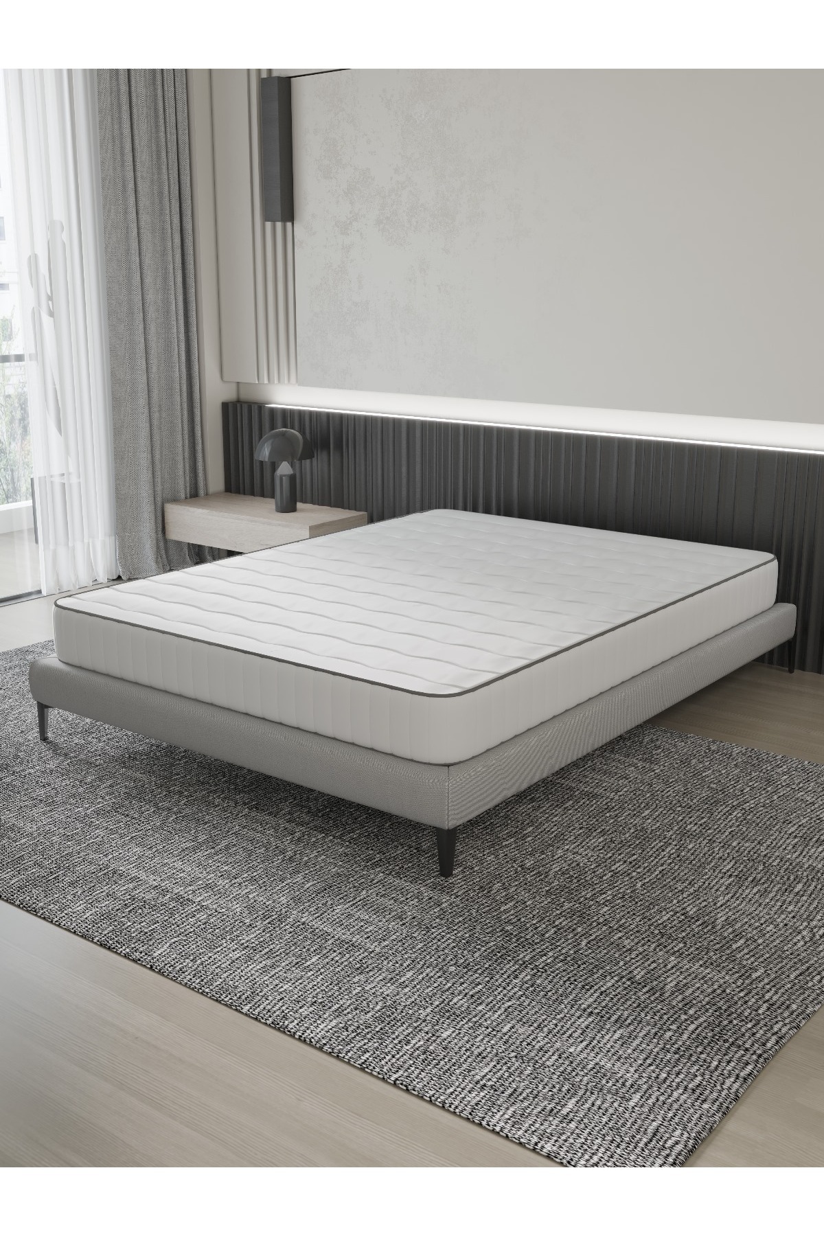 Pro Luxury 90x190 Spring Orthopedic Mattress