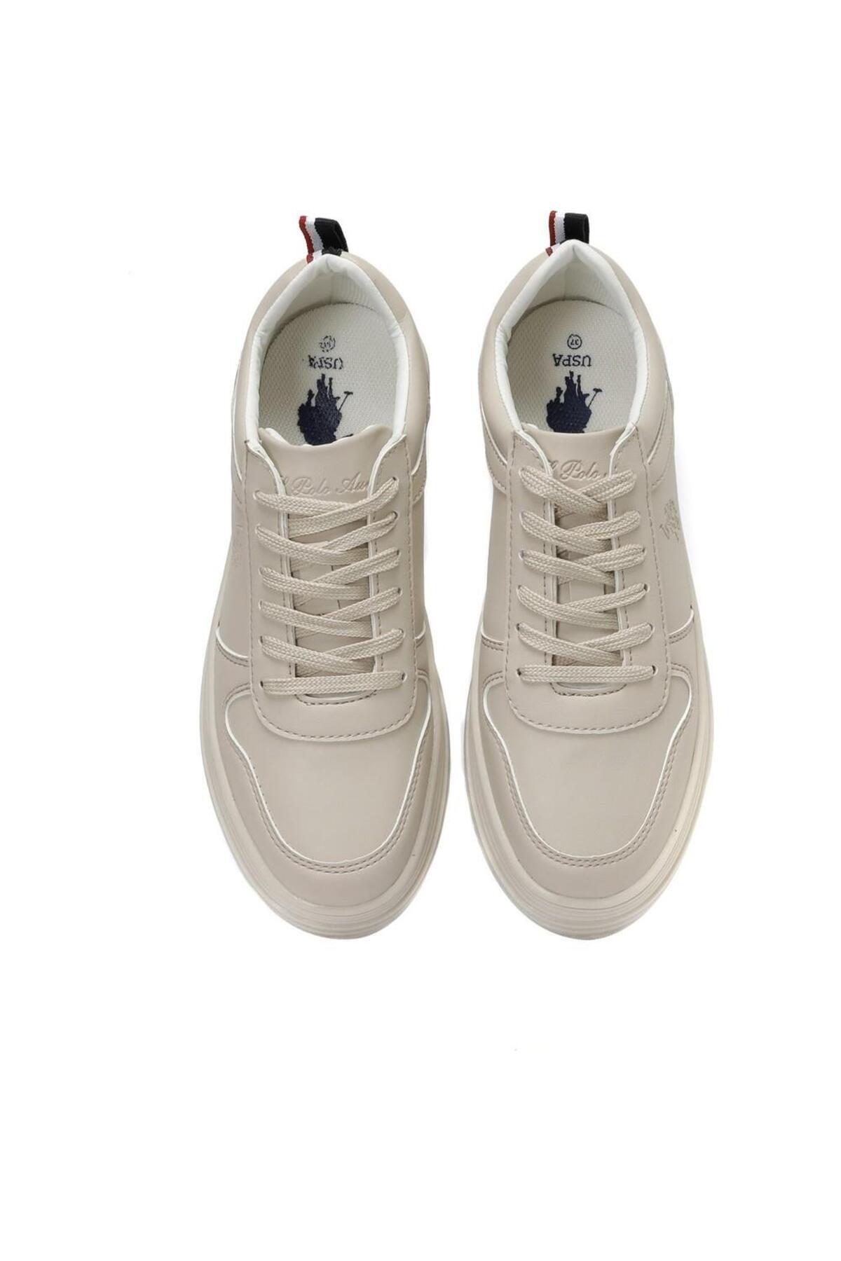 U.S. Polo Assn. U.S.POLO ASSN SURI 3PR BEJ COMFORT CASUAL GÜNLÜK SNEAKER SPOR AYAKKABISI görsel 2