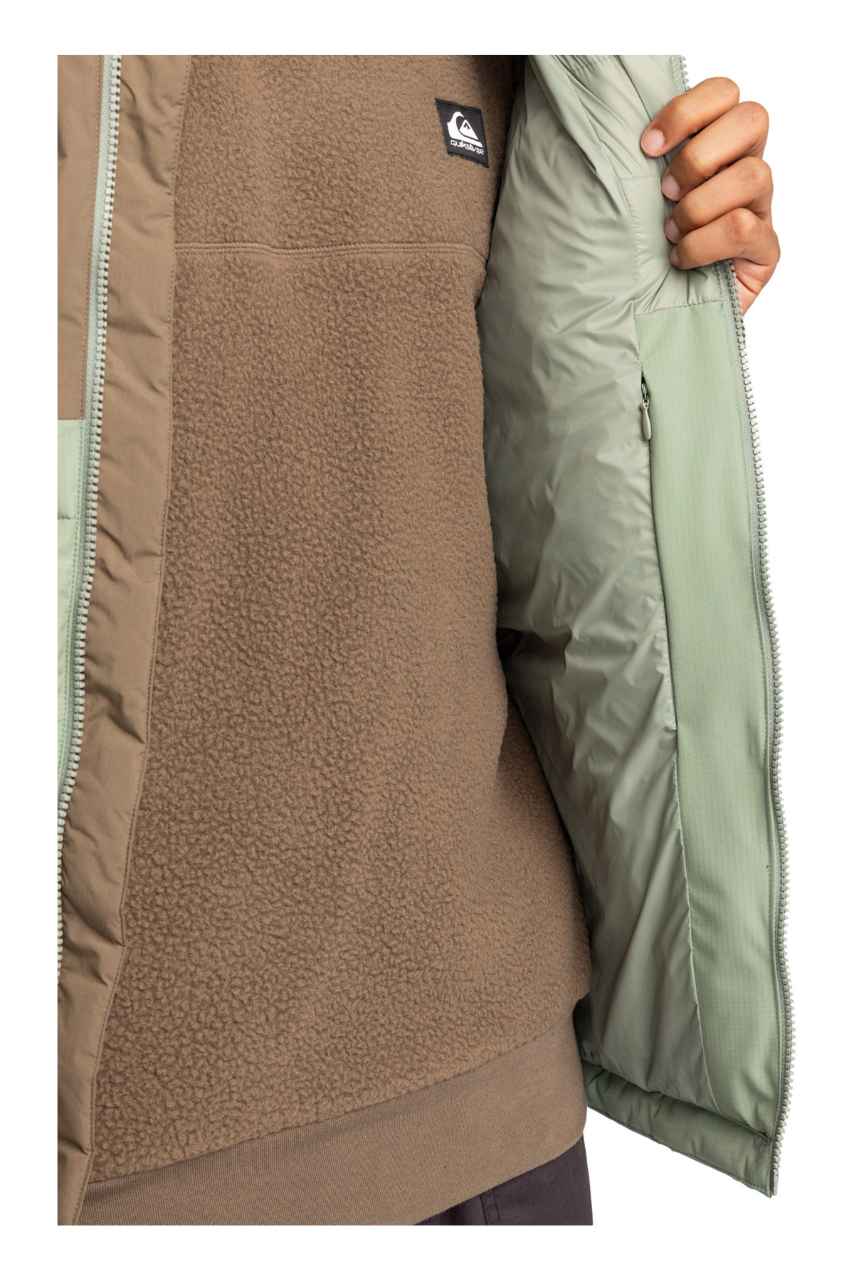 کاپشن مردانه رنگارنگ آستین بلند | کوییک سیلور Quiksilver 5003221443 - تصویر 7