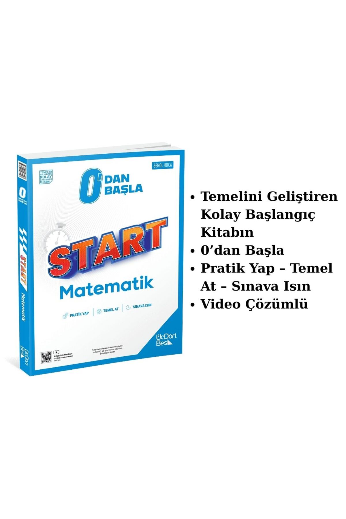 Üç Dört Beş Yayıncılık 345 Start Matematik Güncel Baskı Video