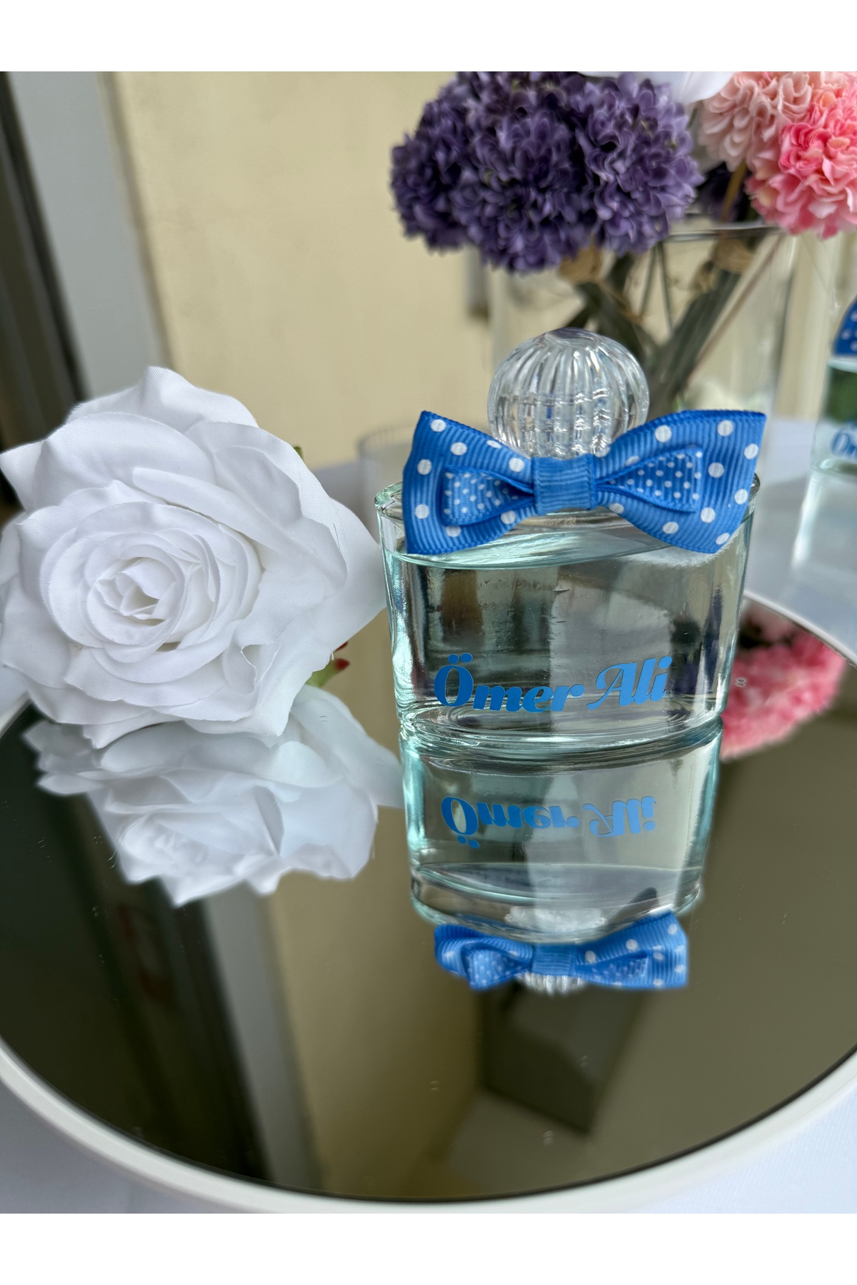 cacagift design Lüx Hediyelik Cam Bebek Kolonyası Doğum-mevlid Hediyelik 20li fotoğrafı 3 (önizleme)