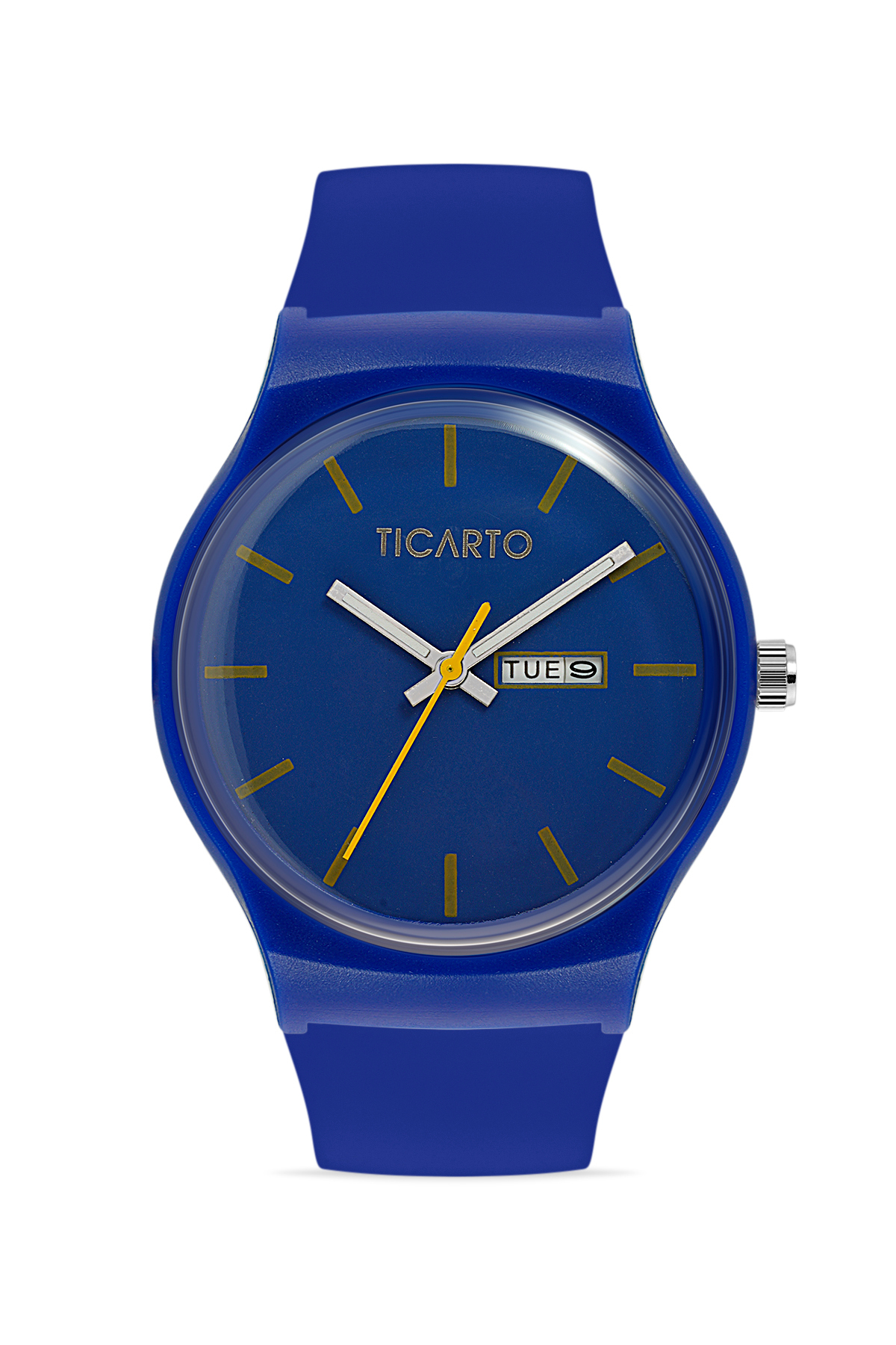 Men's Silicone Blue Wrist Watch TCTSR004403S0199