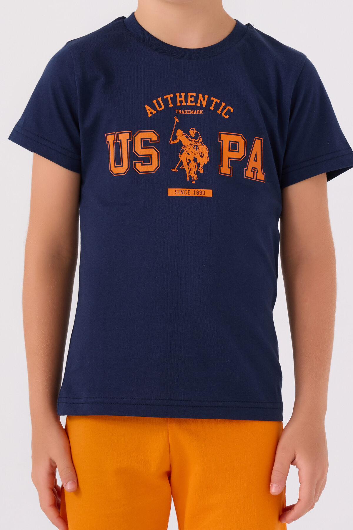 ست بالاتنه و پایین تنه پسرانه راسته فاق نرمال آستین استاندارد | یو اس پولو U.S. Polo Assn. US1390-C - تصویر 4