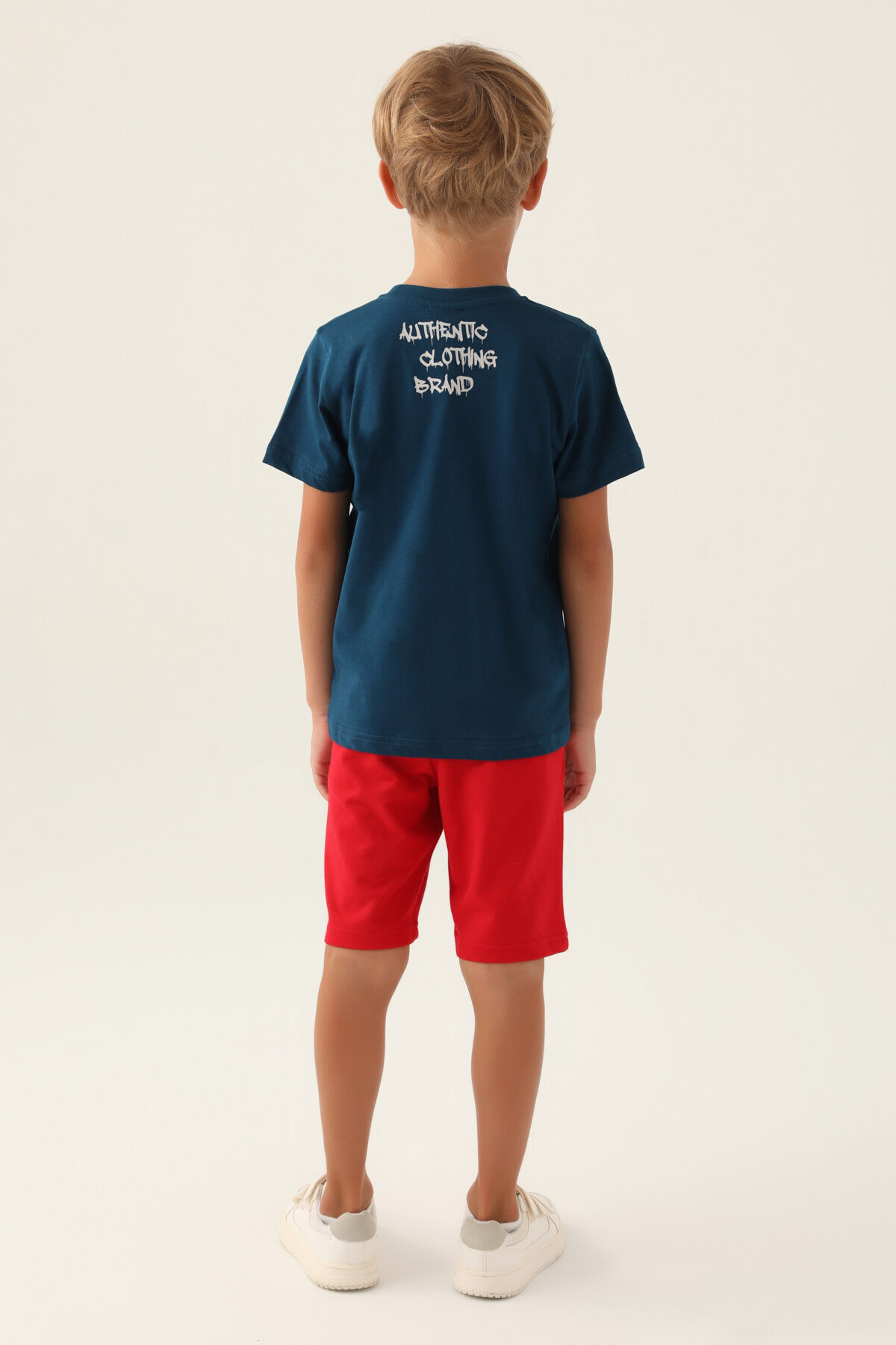 ست بالاتنه و پایین تنه پسرانه راسته فاق نرمال آستین استاندارد | یو اس پولو U.S. Polo Assn. US1751-C - تصویر 5