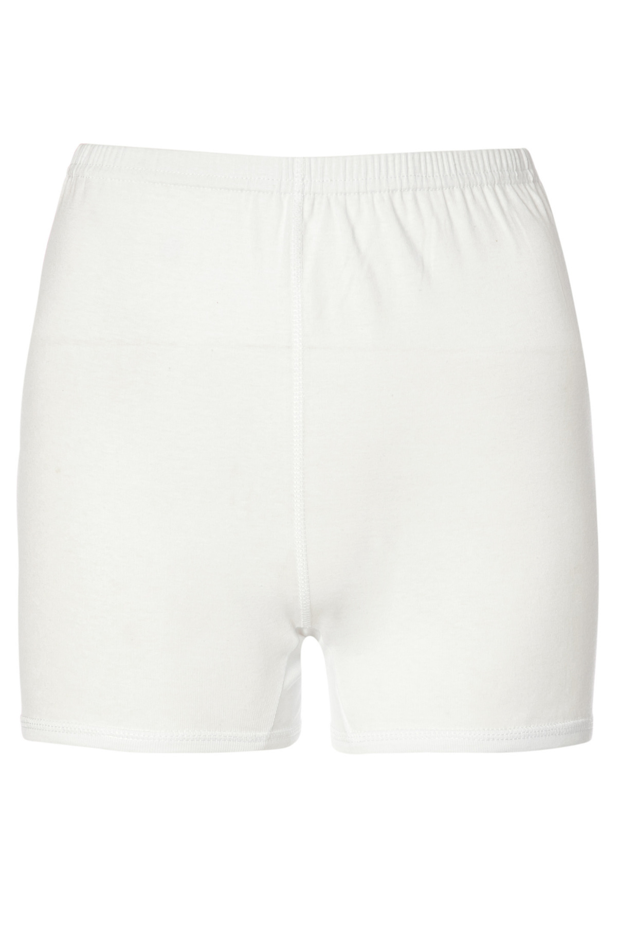 100% Cotton Women's White Short Leggings 427
