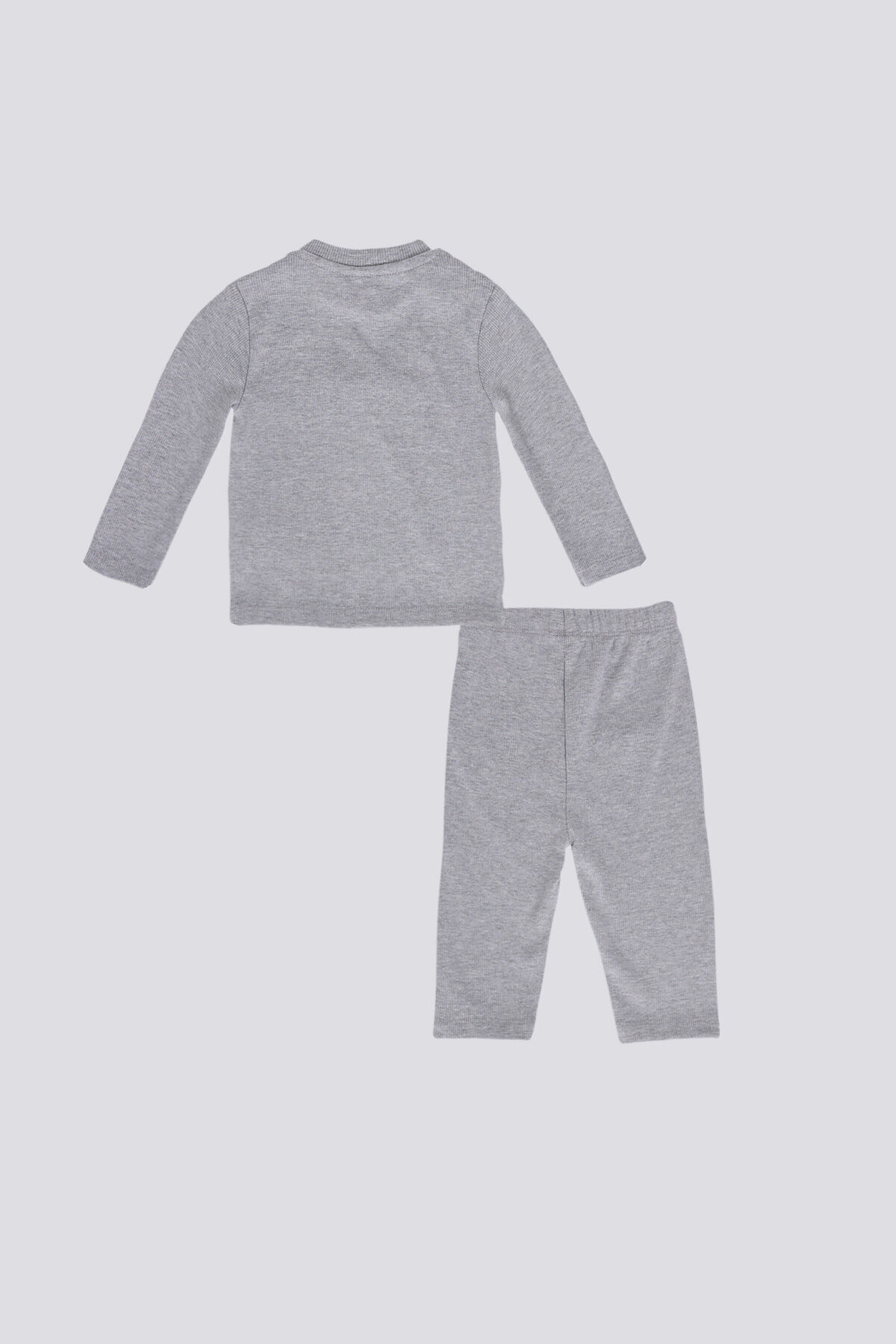 U.S. Polo Assn. Erkek Bebek Gri 2li Bebek Takım fotoğrafı 3 (önizleme)
