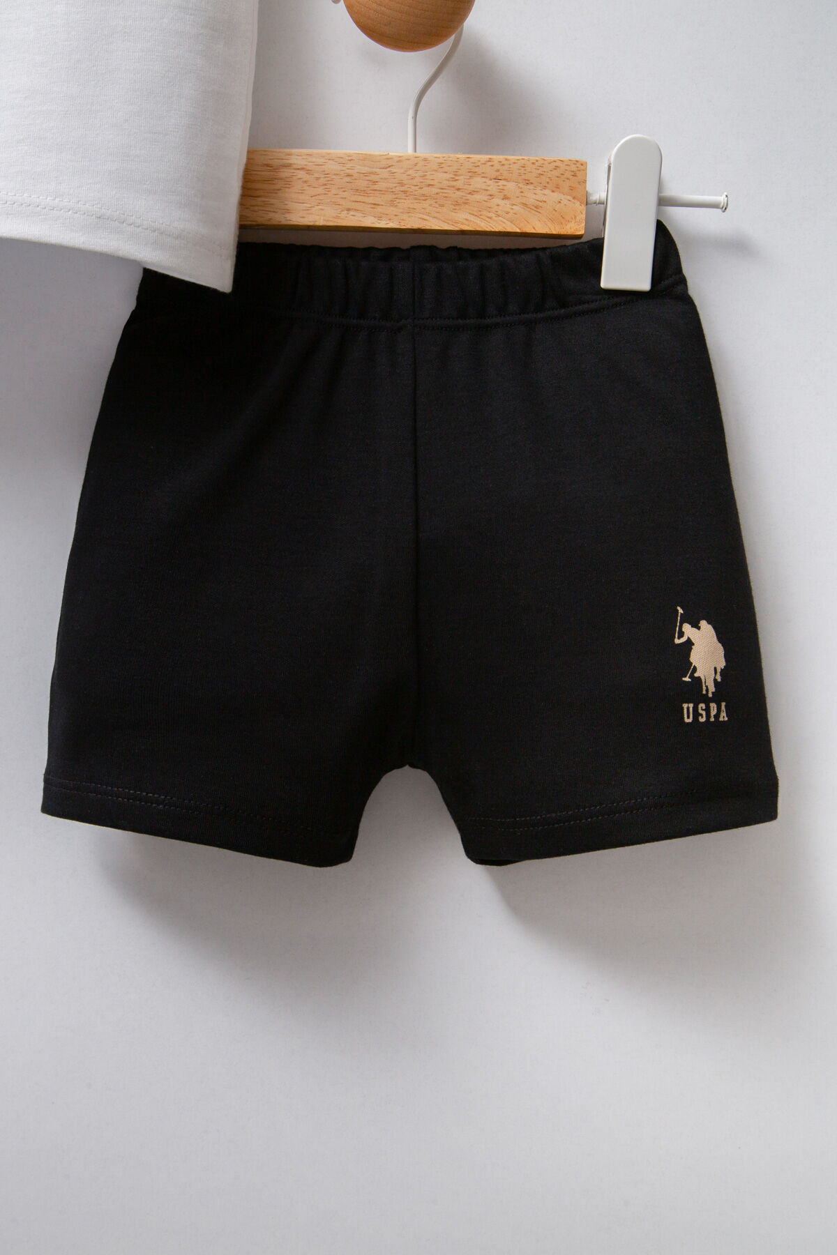 U.S. Polo Assn. Erkek Bebek Krem Bebek Takım fotoğrafı 3 (önizleme)