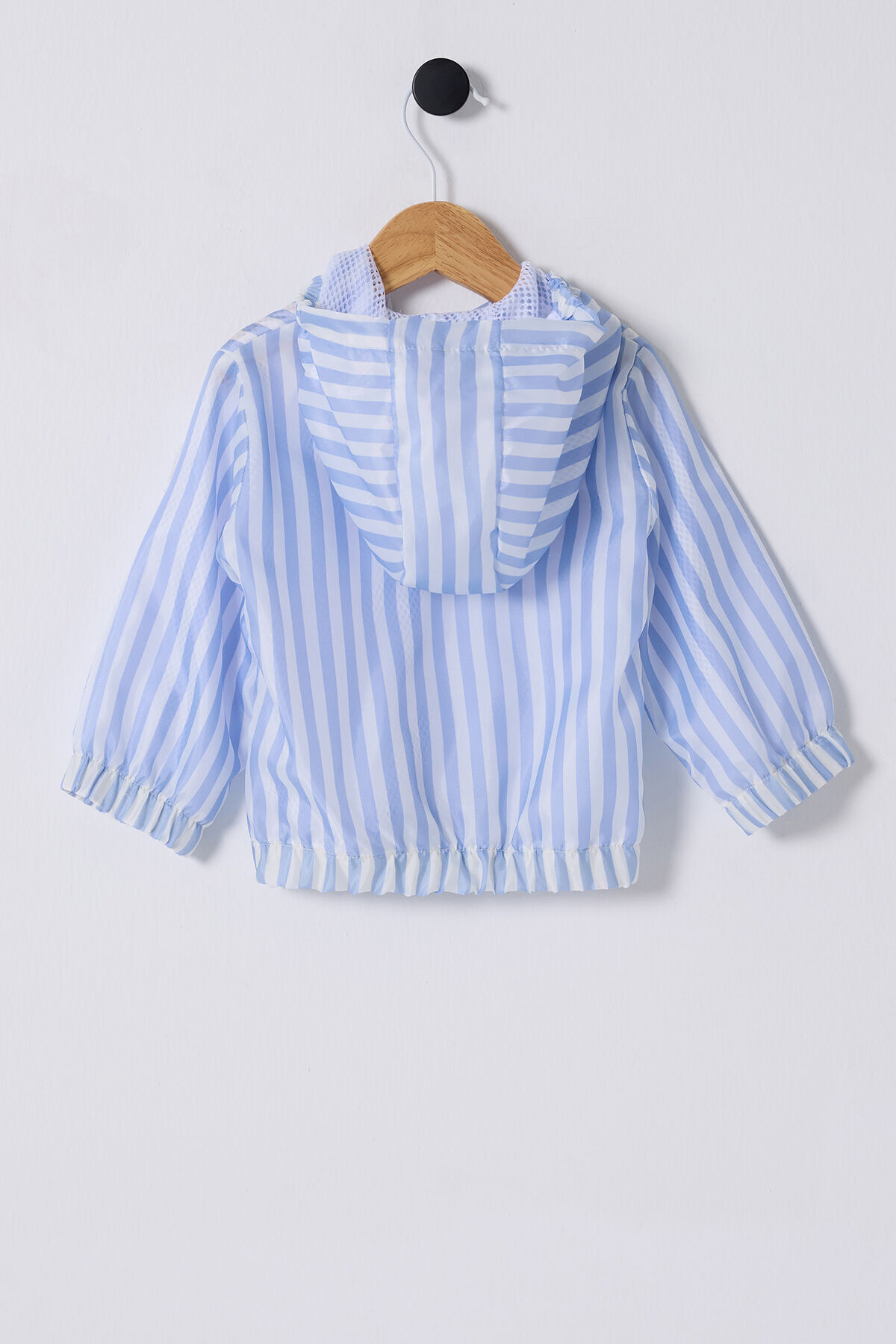 U.S. Polo Assn. U.S. Polo Assn Erkek Bebek Mavi Yağmurluk fotoğrafı 3 (önizleme)