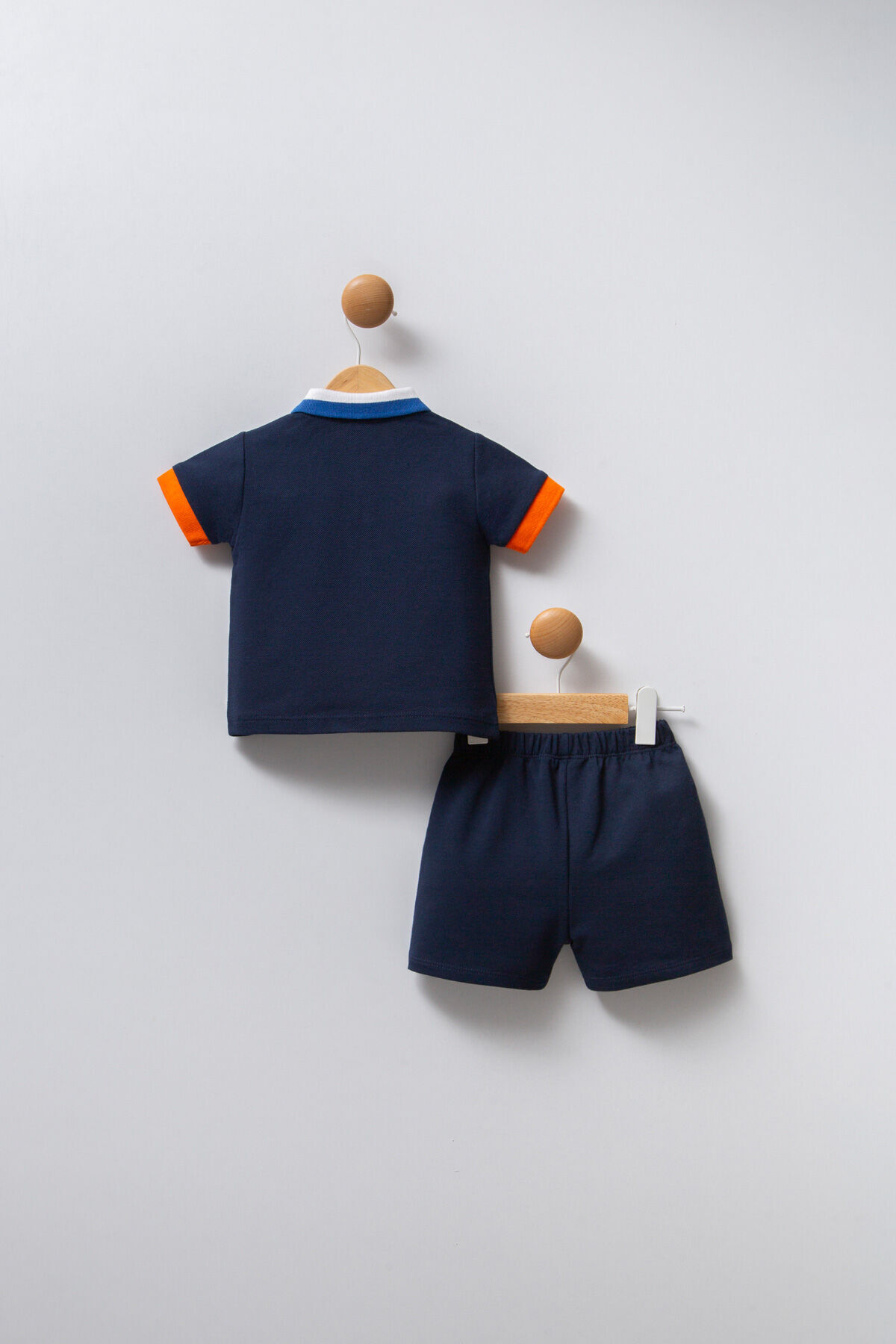 U.S. Polo Assn. Erkek Bebek Lacivert Bebek Takım fotoğrafı 4 (önizleme)