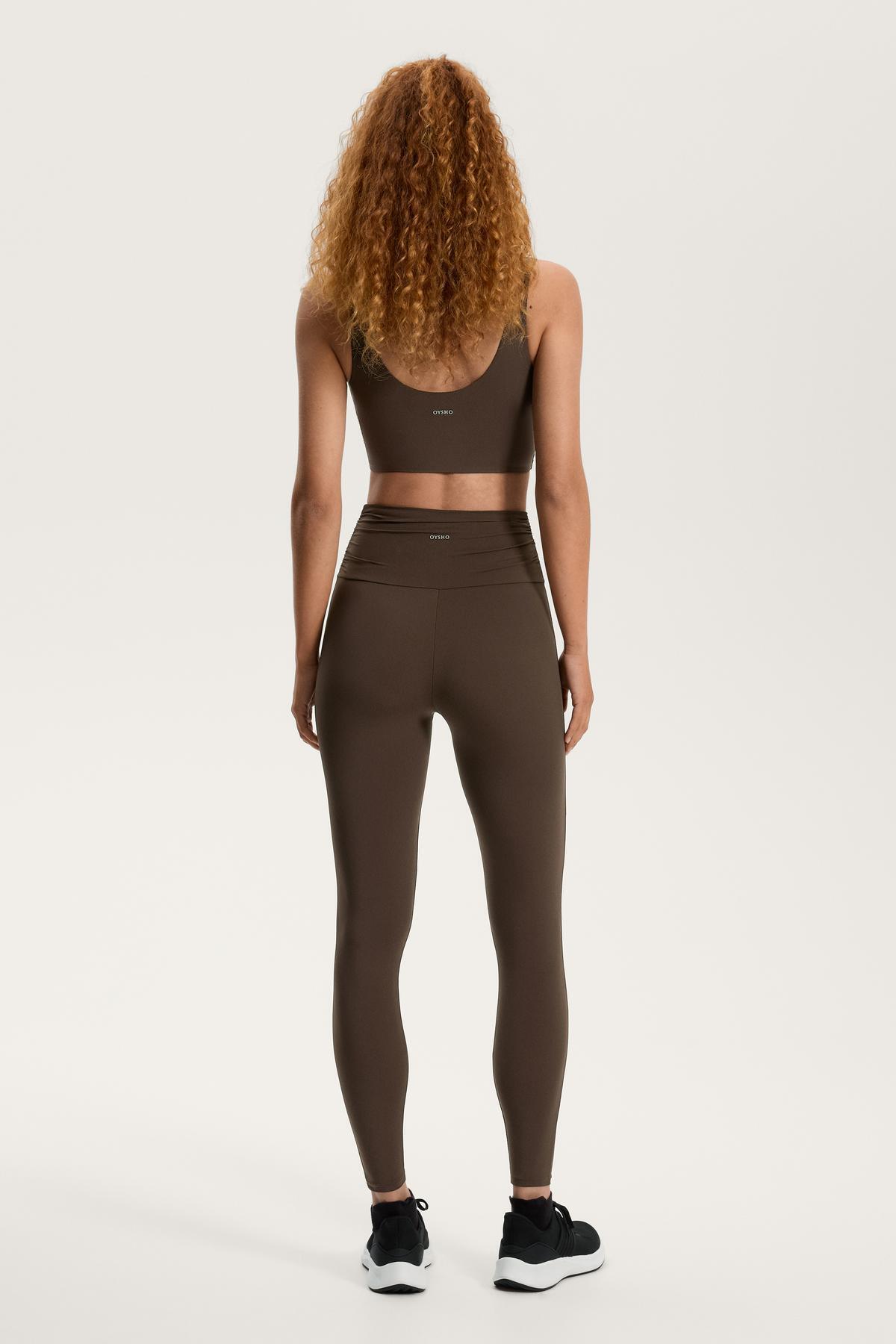 Warm Leggings Oysho Winter Leggings Oysho Brown Women Leggings