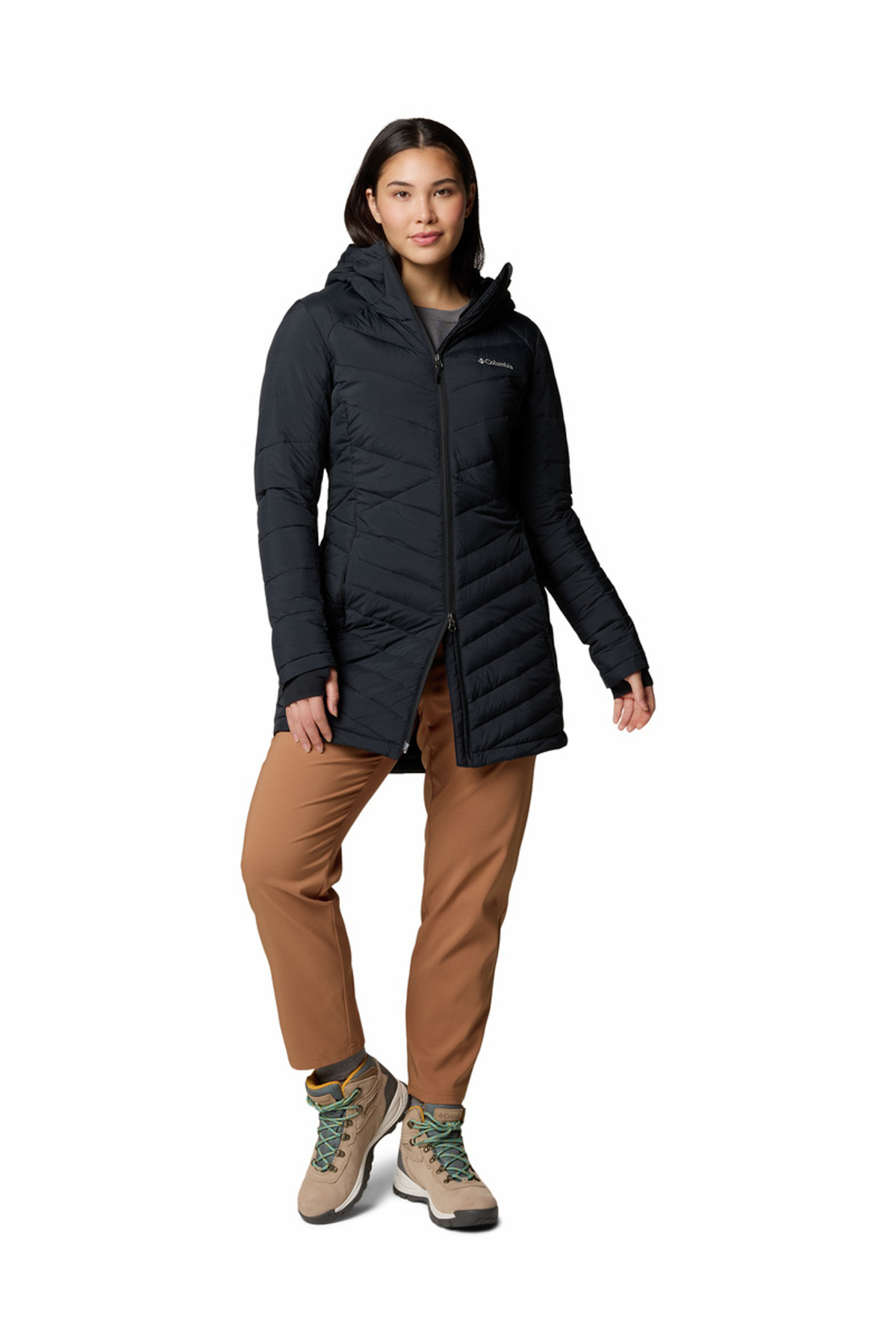 Columbia  Siyah Joy Peak II Mid Kadın Mont 2088641010_WK1057 - Görsel 6