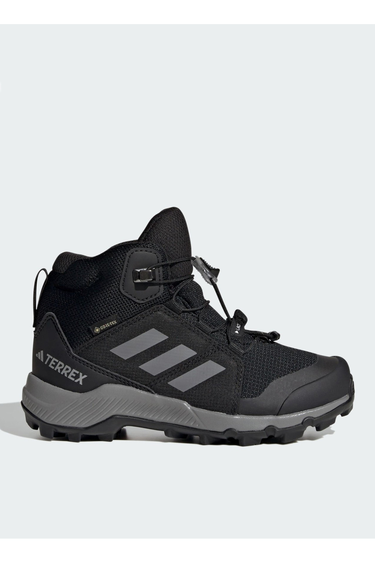  کفش های خارجی Unisex Terrex Mid GORE-TEX مشکی خاکستری IF7522
