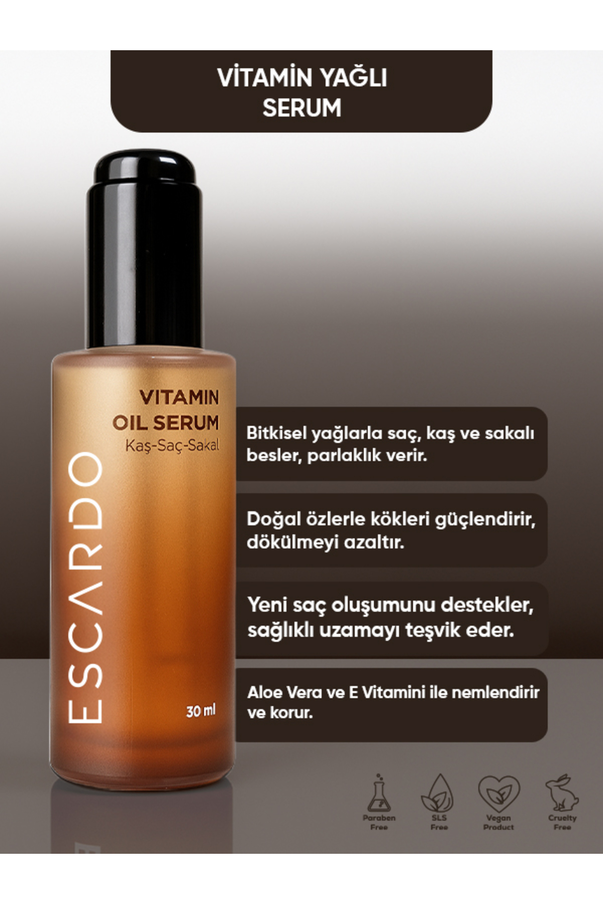SAÇ KAŞ VİTAMİN SERUM — SÇV202501 — تصویر 2 از 4
