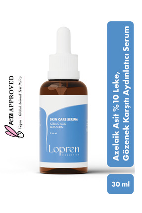 Lopren Azelaik Asit %10 Leke, Gözenek Karşıtı Aydınlatıcı Serum - Niacinamide...