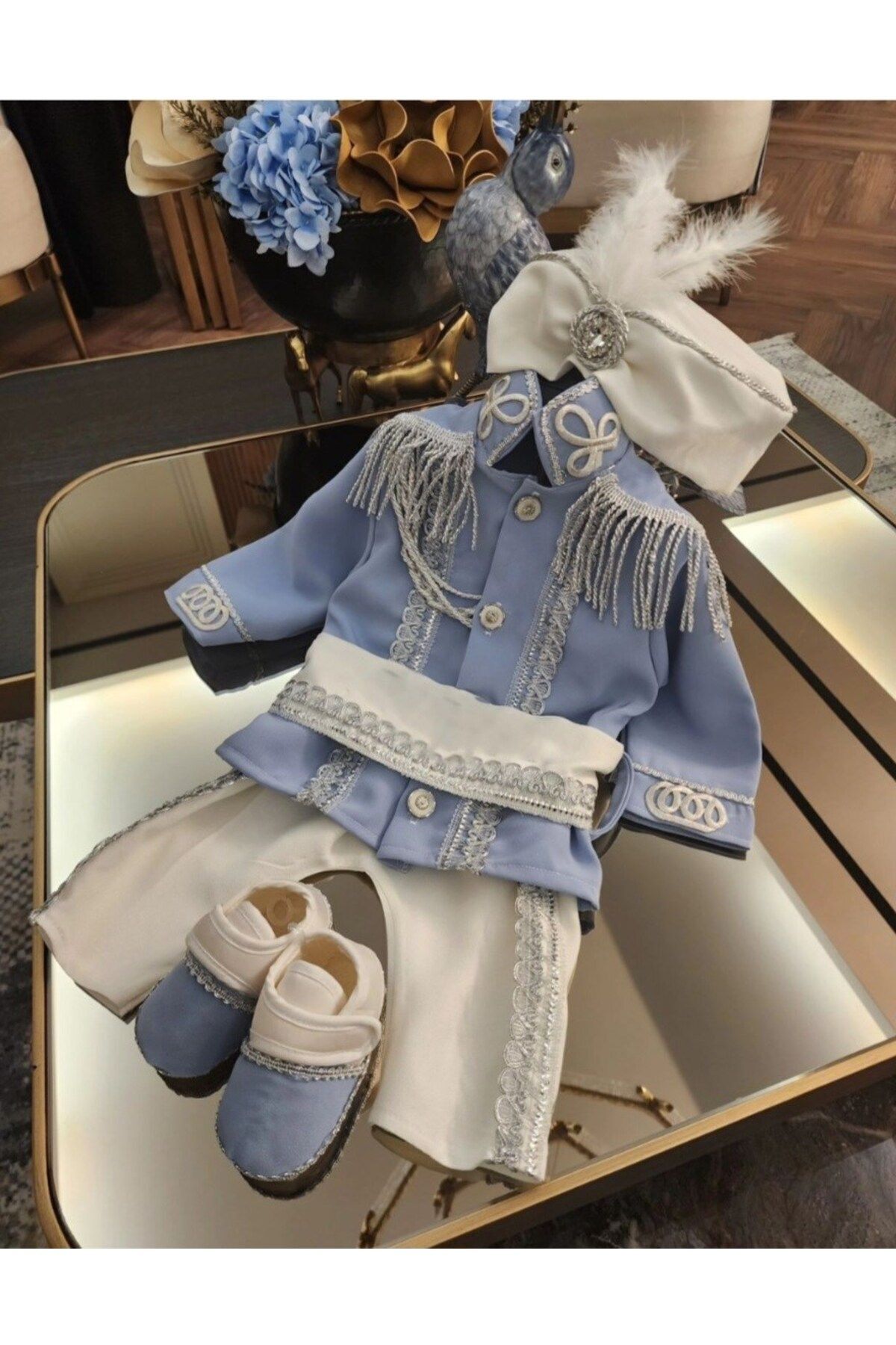 Tozpembebaby Sünnet Takımı- Doğumgünü Takımı- Prens Takımı- Mevlüt Elbisesi- fotoğrafı 2 (önizleme)