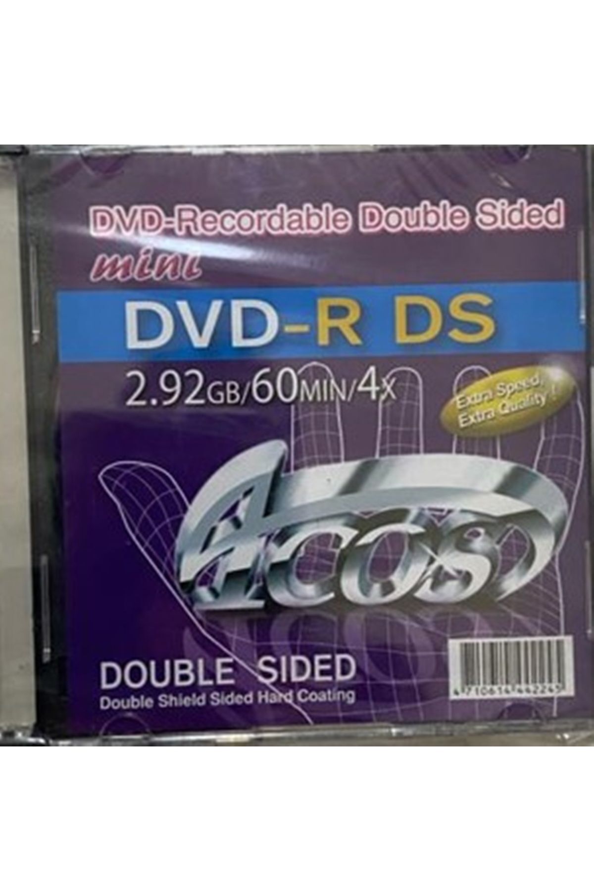 4COS 4 COS MİNİ DVD-R 4X 2.92 GB DOUBLE SİDED