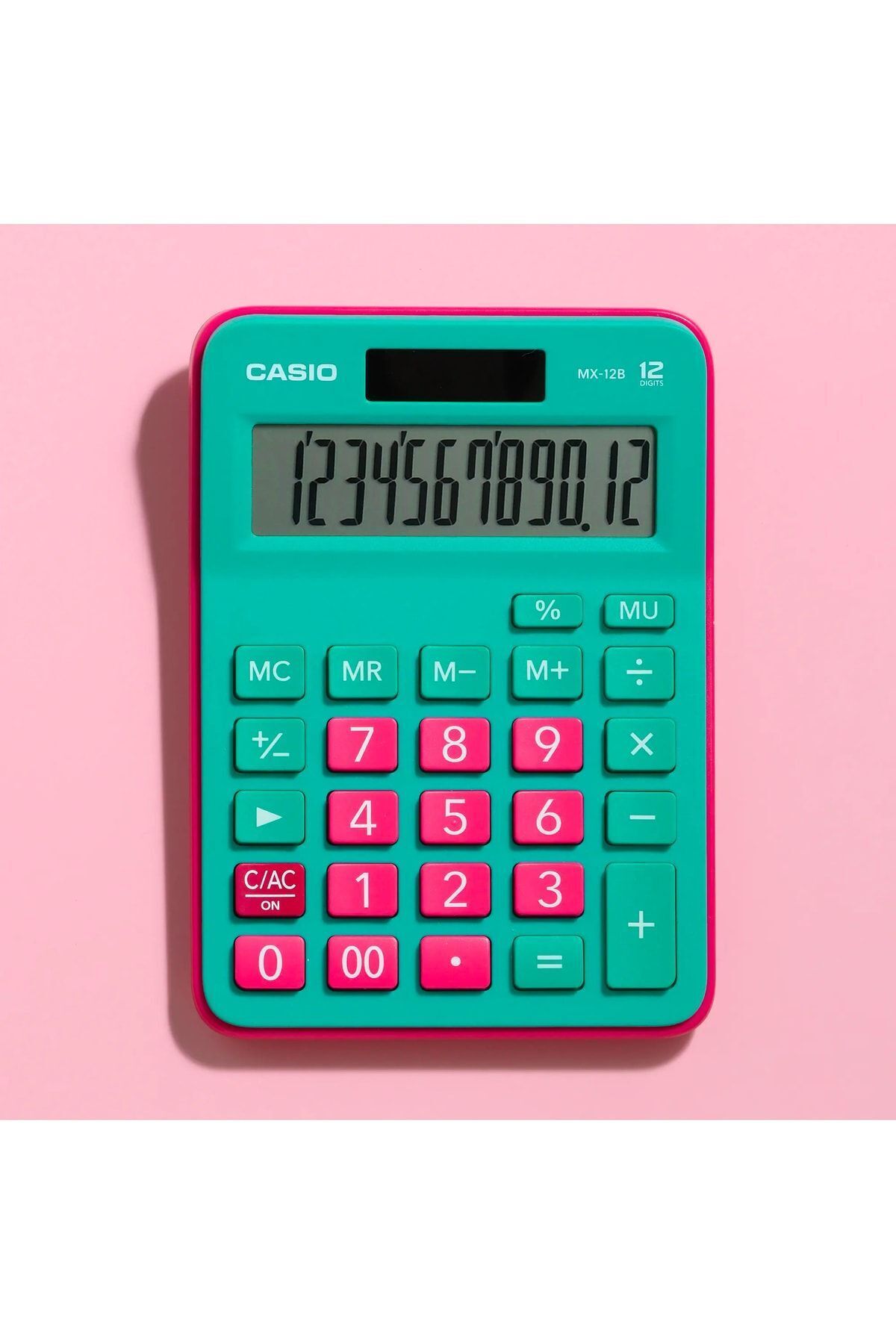 Casio Mx-12b-gnrd 12 Haneli Masaüstü Hesap Makinesi