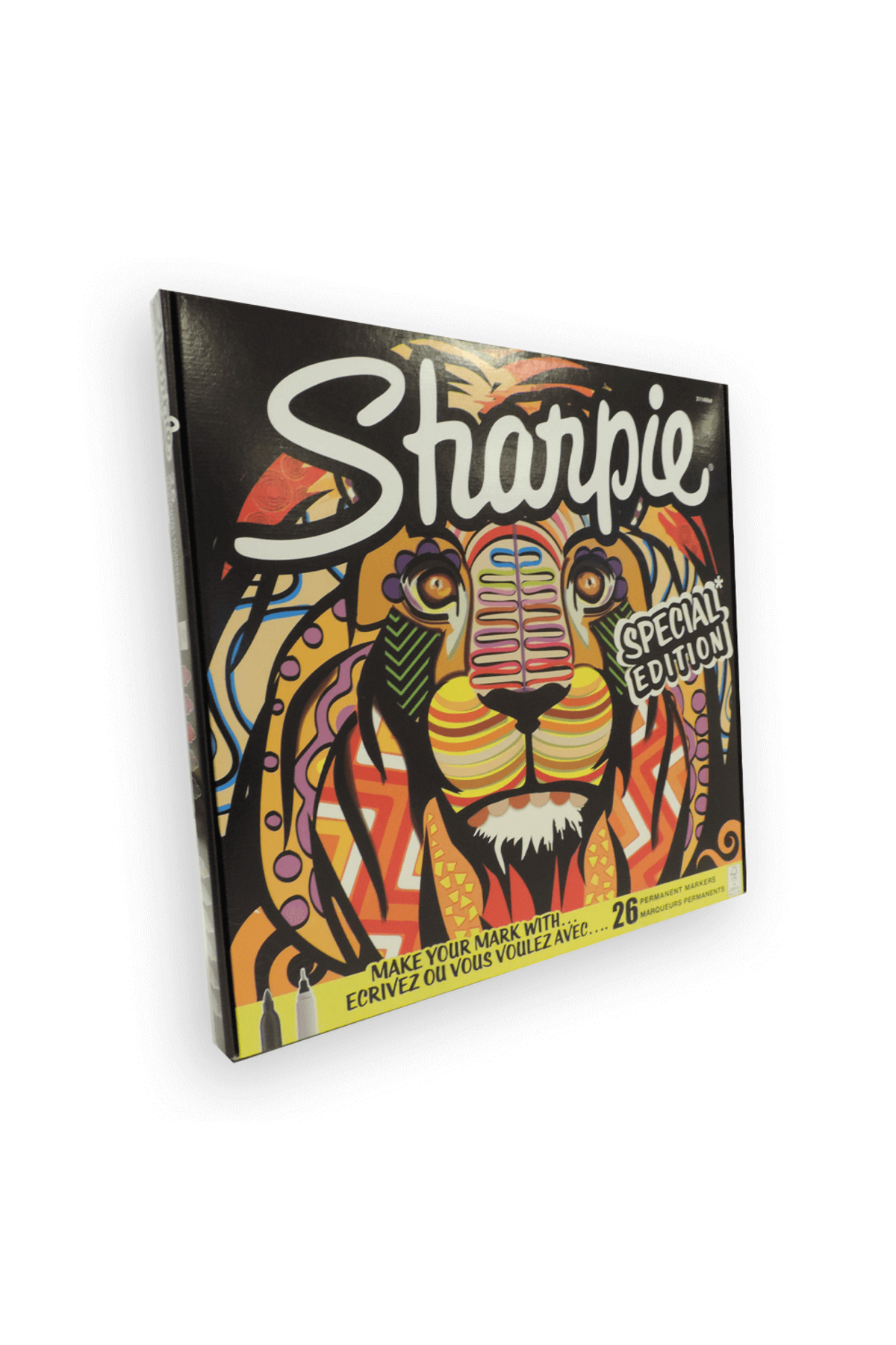 Sharpie Fine Permanent Markör 26lı Karışık kutu- Aslan 2110123