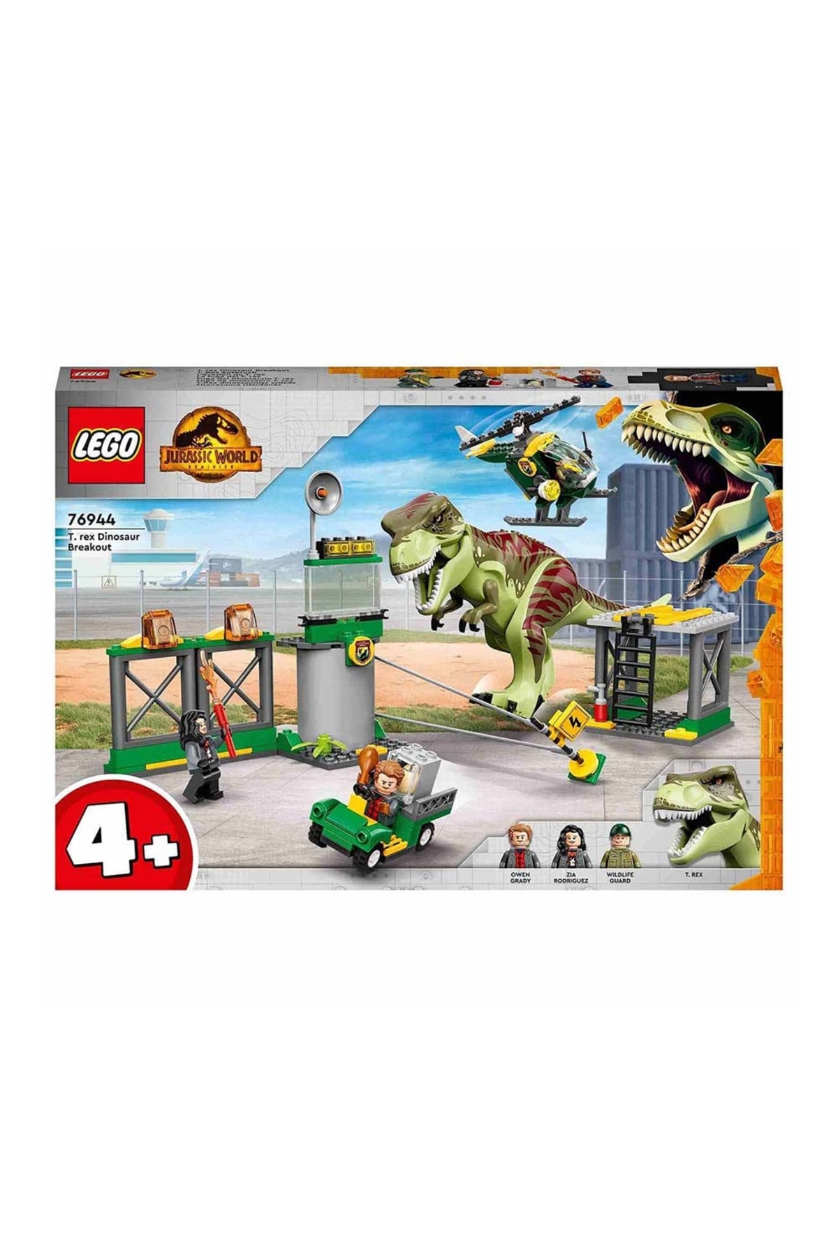 LEGO Jurassic World T. Rex Dinozor Kaçışı 76944 - Fiyatı, Yorumları