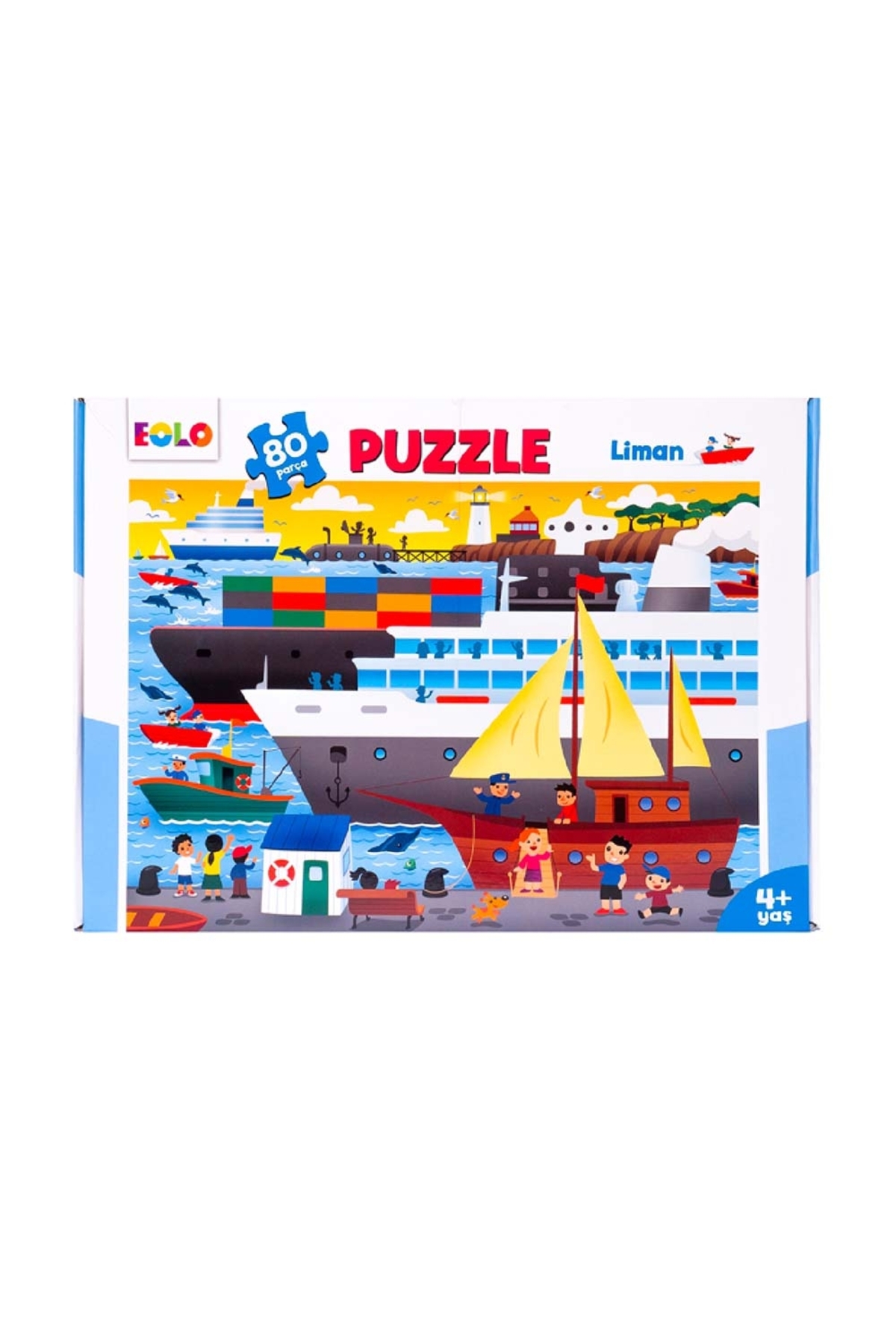 eolo yayınları 80 Parça Puzzle - Liman - Fiyatı, Yorumları