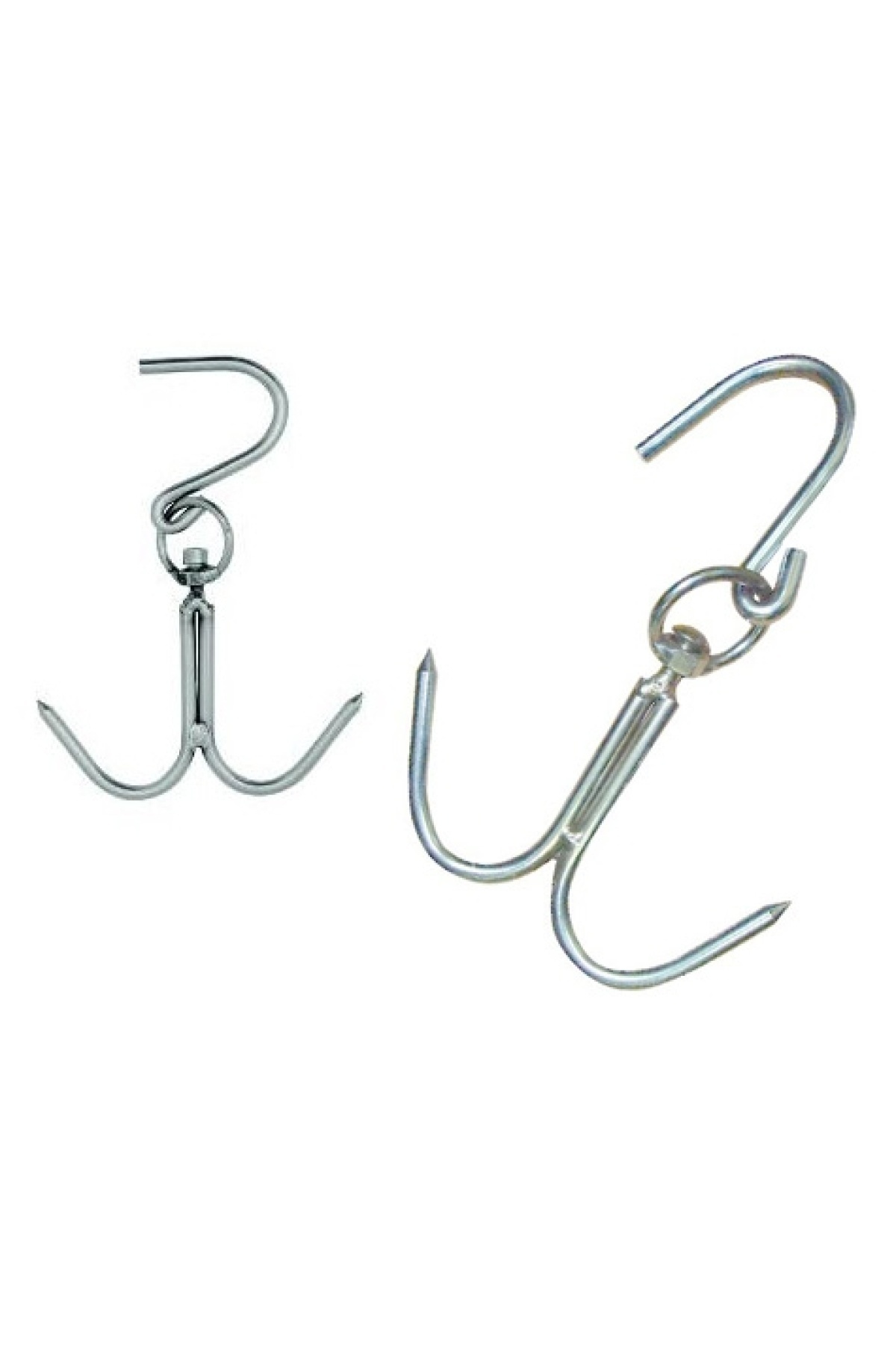 Kastore Döner Sistemli Çift Kancalı Et Asma Kancası