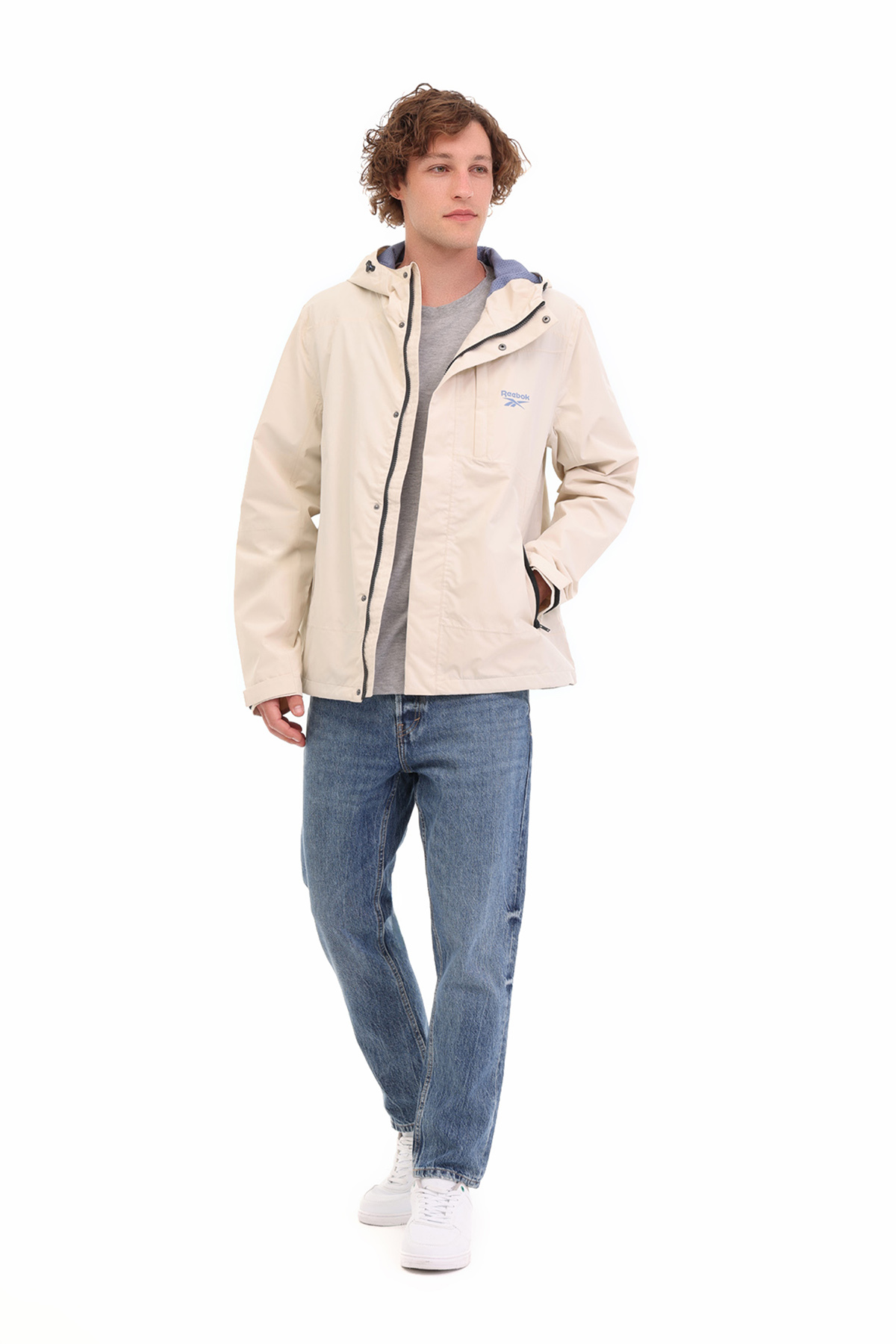 بارانی مردانه خاکستری WITZ RAINCOAT — خاکستری 000000000102032048 — تصویر 3 از 5