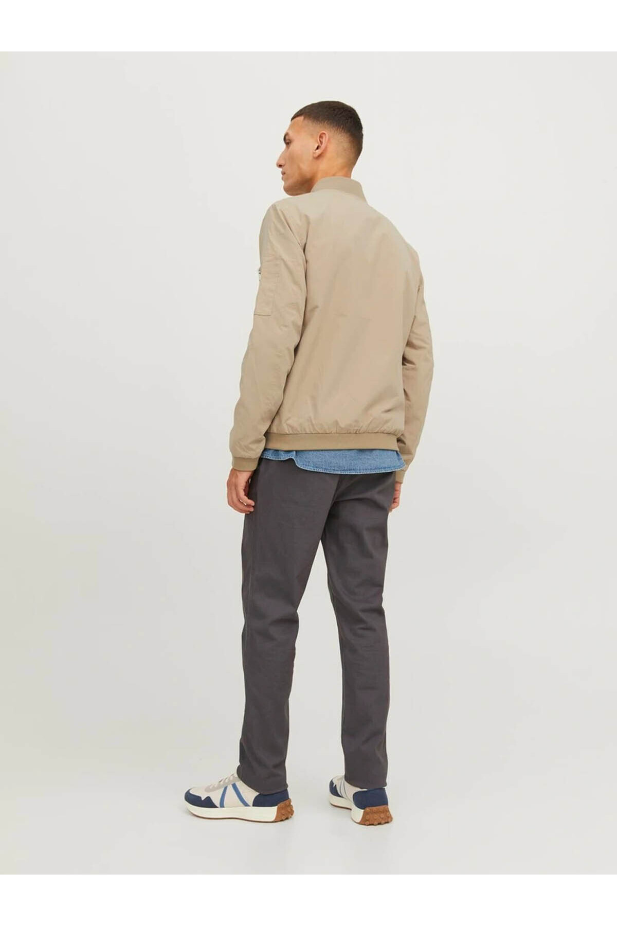 کت مردانه راسته آستین بلند | جک اند جونز Jack & Jones 12165203 - تصویر 5