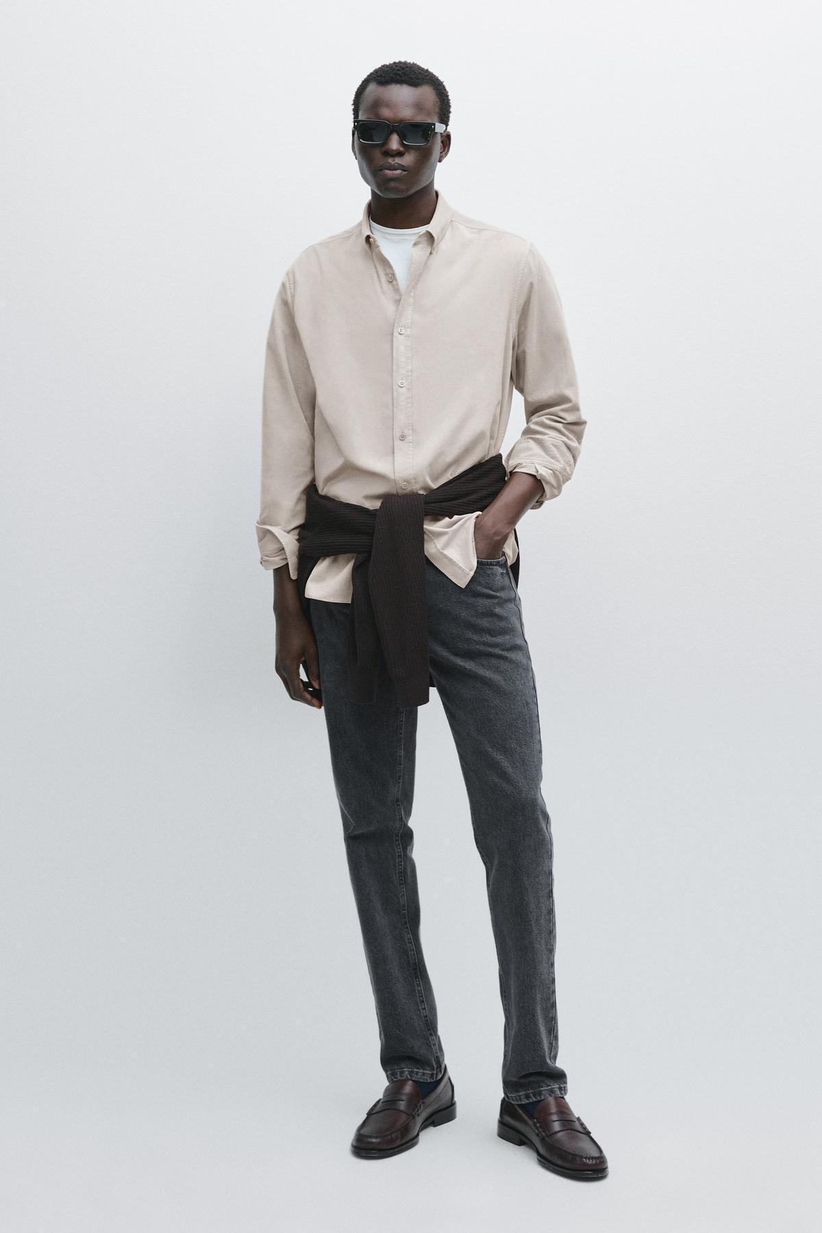 ماسیمو دوتی پیراهن راه راه معمولی