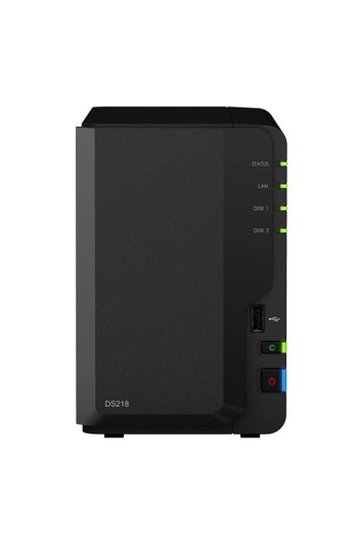 SYNOLOGY Ds218a1 2gb 1tb Hdd 2x3.5" Sata Desteği Raıd(0-1) Nas Depolama Ünitesi