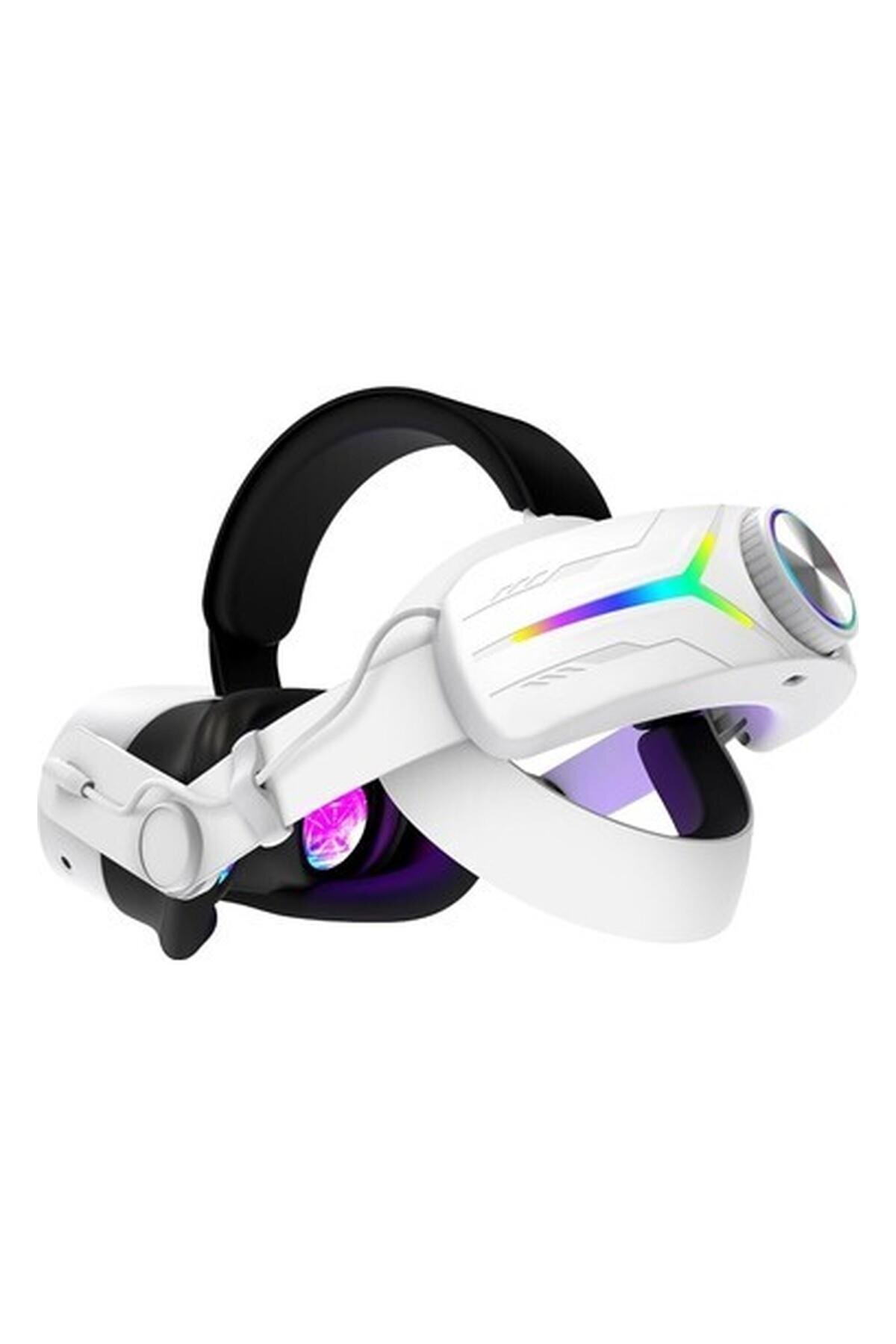 QWOS Kafa Bandı Rgb Comfort Pil 12000MAH Quest 3s Için (Sadece
