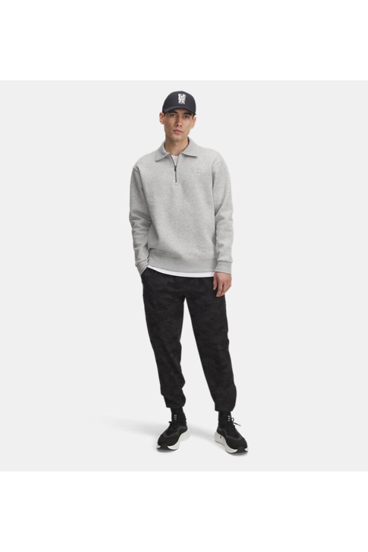 شلوار گرمکن ورزشی مردانه راسته فاق نرمال | آندر آرمور Under Armour 1388823 - تصویر 3
