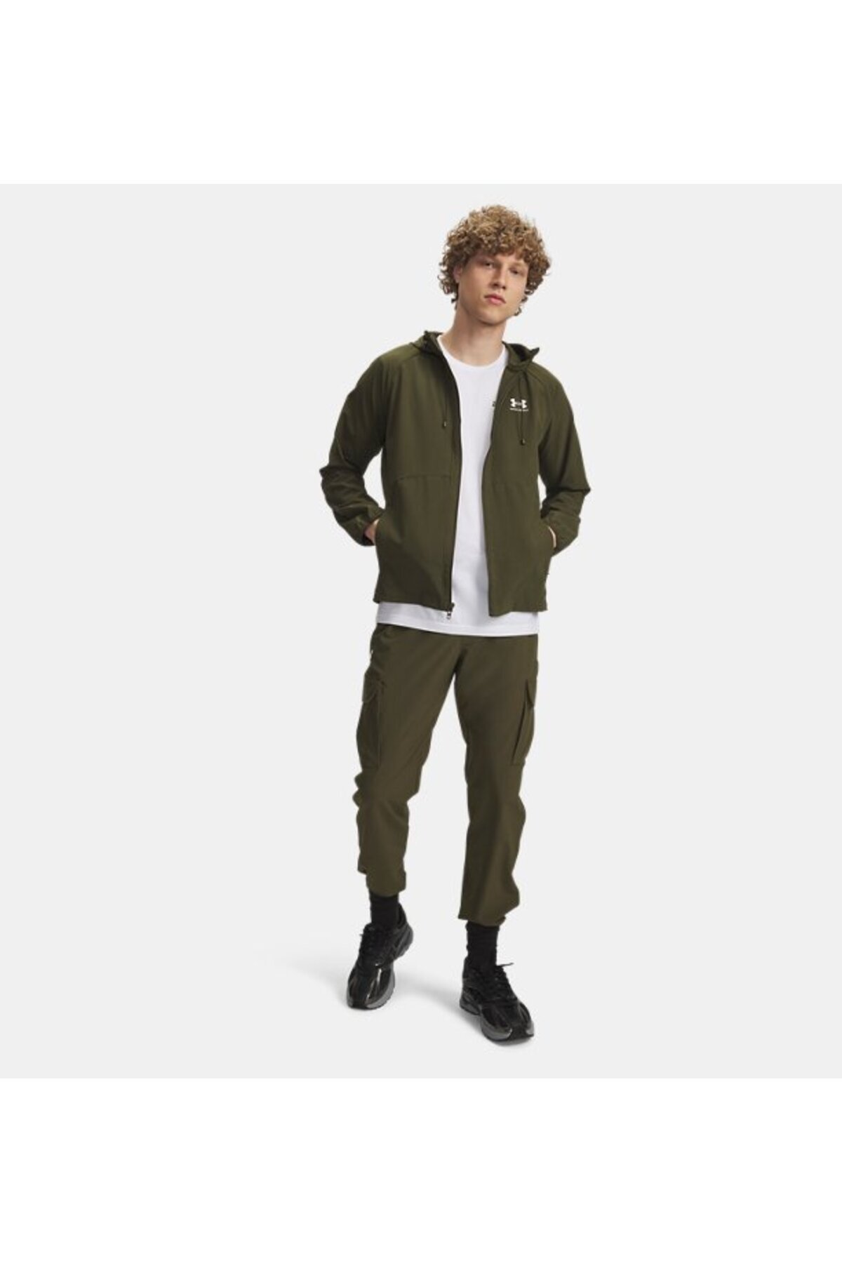 شلوار گرمکن ورزشی مردانه راسته فاق نرمال | آندر آرمور Under Armour 1386558 - تصویر 3
