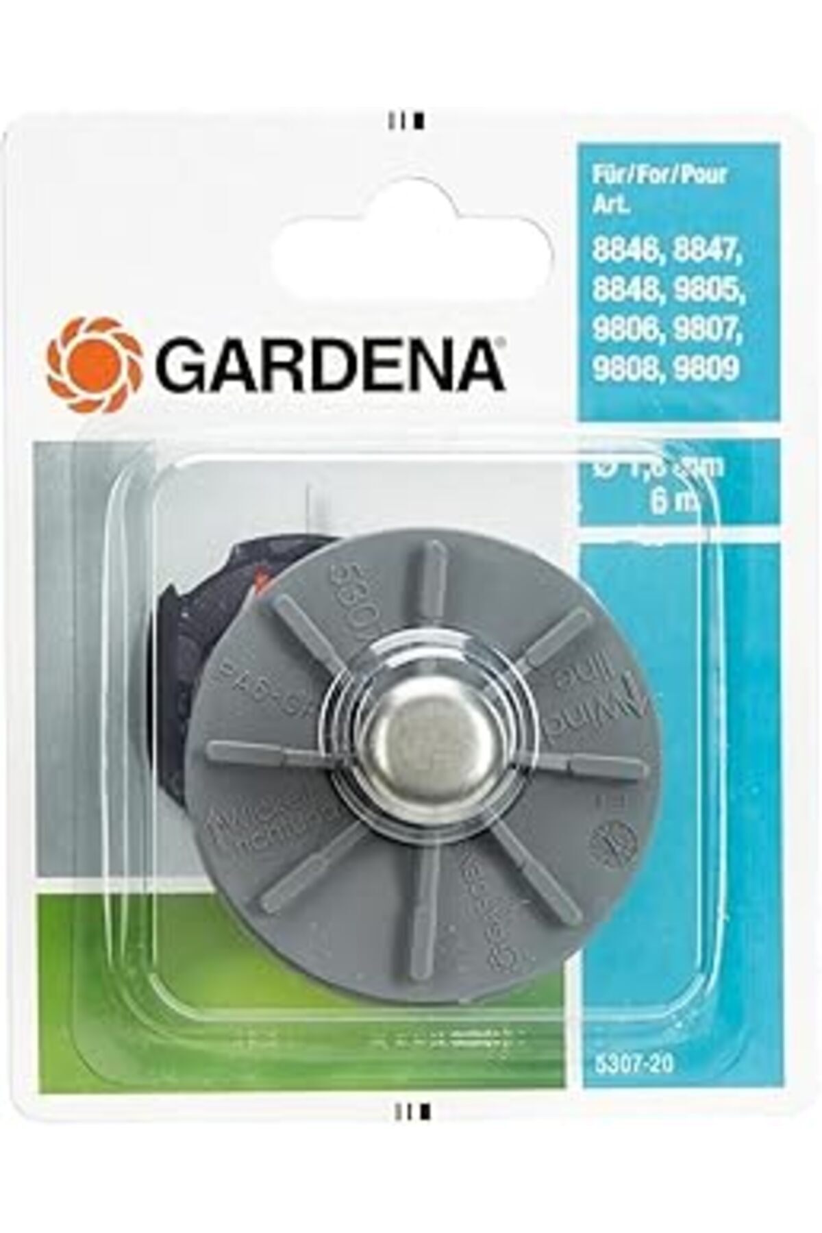 BAZAARİO Yedek iplik makarası: Gardena turbo çim biçme makinesi için değiştirilebilir iplik makarası,