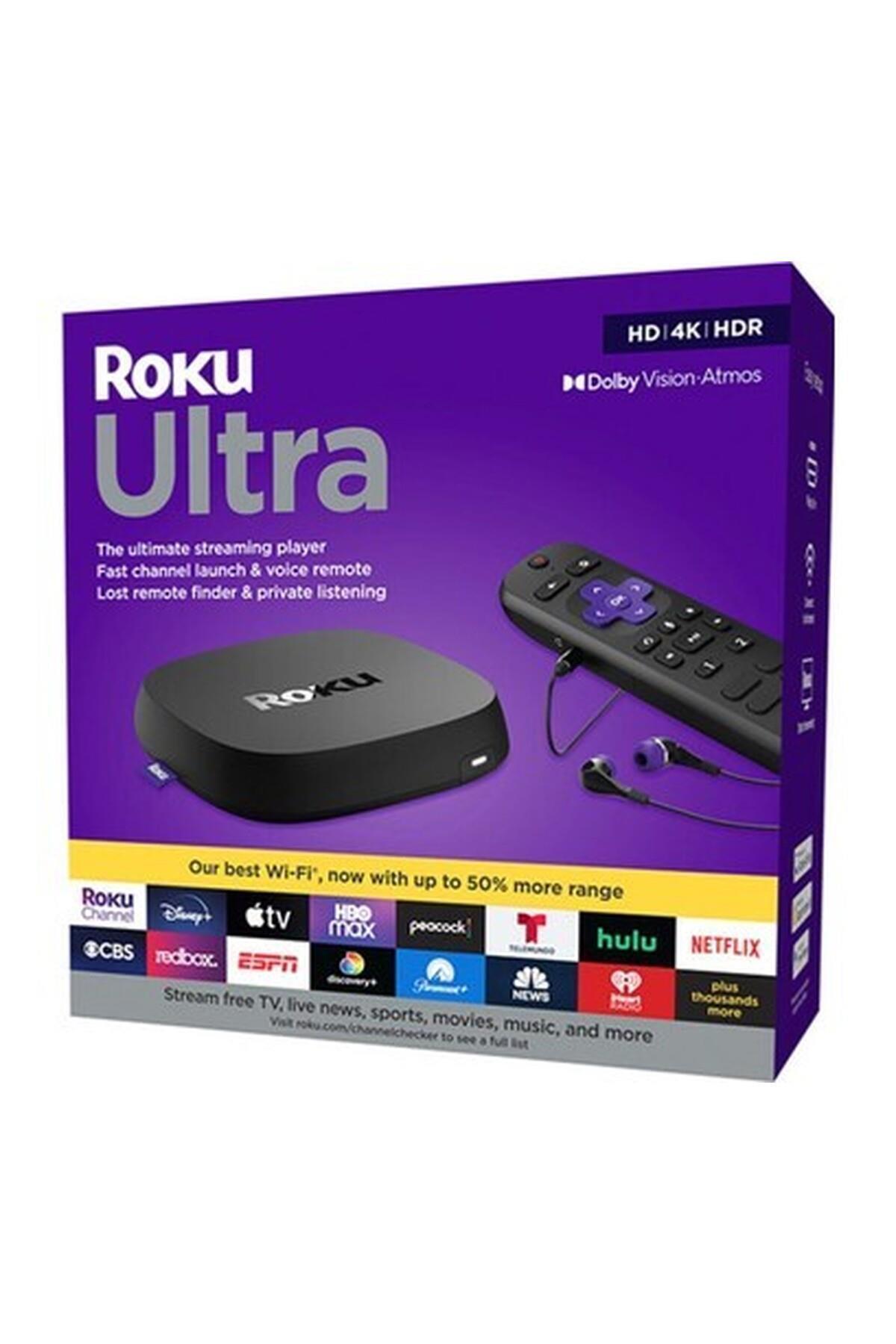 Roku Ultra 2020 Hd/4k/hdr Streaming Media Player Voice Remote