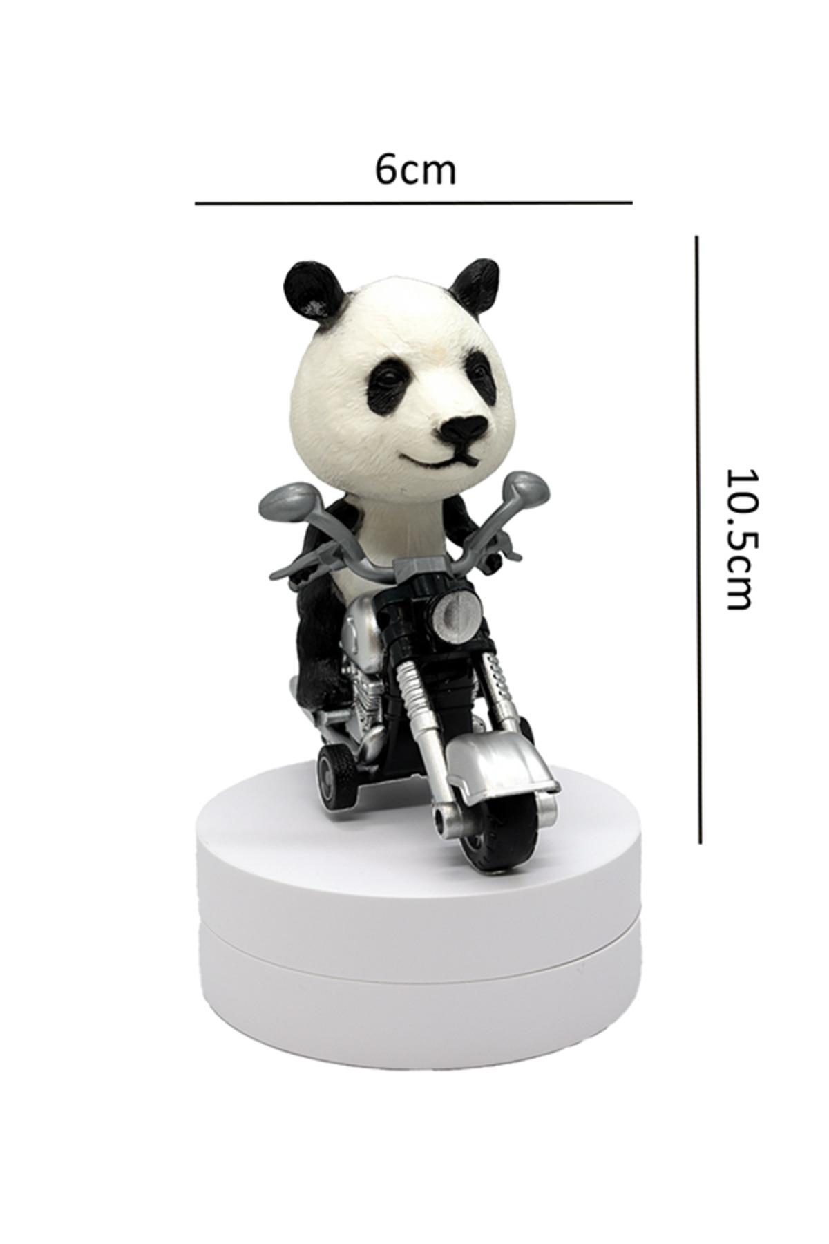Gokidy Sürtmeli Çılgın Motorlu Figür Hayvanlar - Panda - Fiyatı
