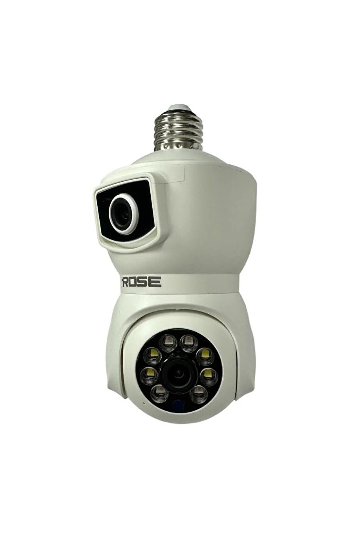 Rose Ahd-30125 Akıllı Wireless Ampül Kamera 360derece Hareketli Çift Kameralı fotoğrafı 3 (önizleme)