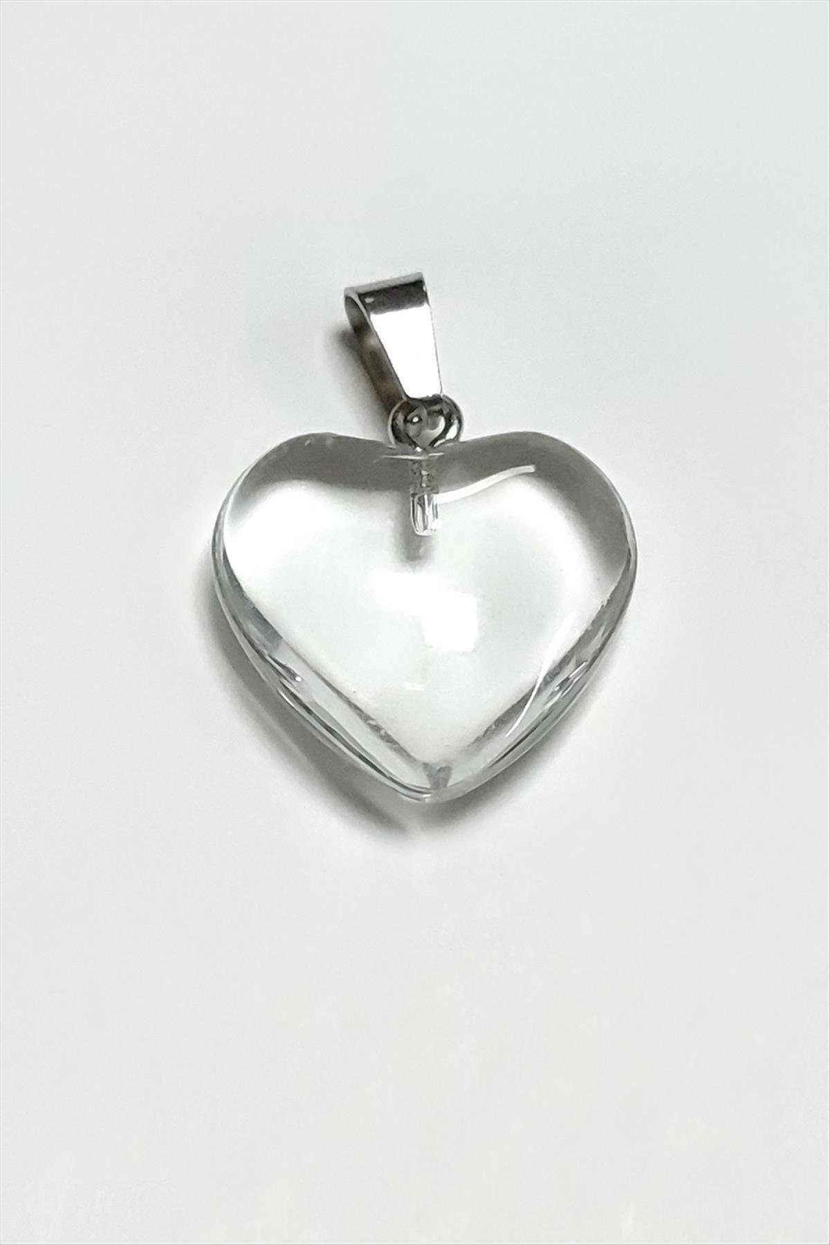 fantastik store Kuvars Kalpli Doğaltaş Kolye Ucu