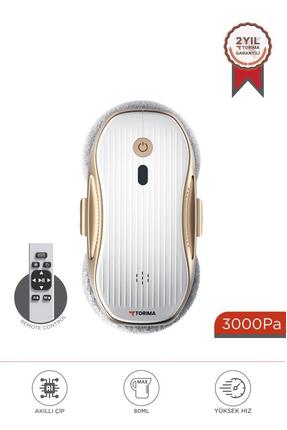 Torima Cam Silme Temizleme Robotu Uzaktan Kumandalı Su Püskürtmeli 3000Pa S10