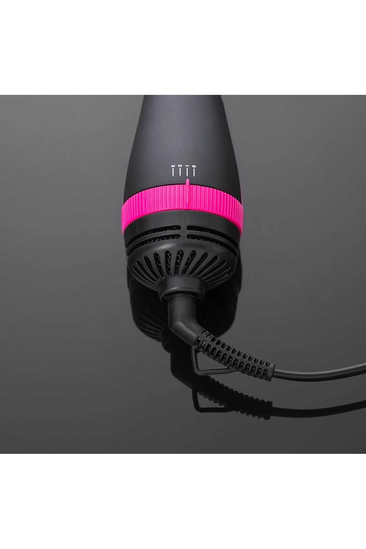 ريبون استشوار الشعر المطور 1200 واط - 3 مستويات حرارة - أسود - RE-2089PLUS