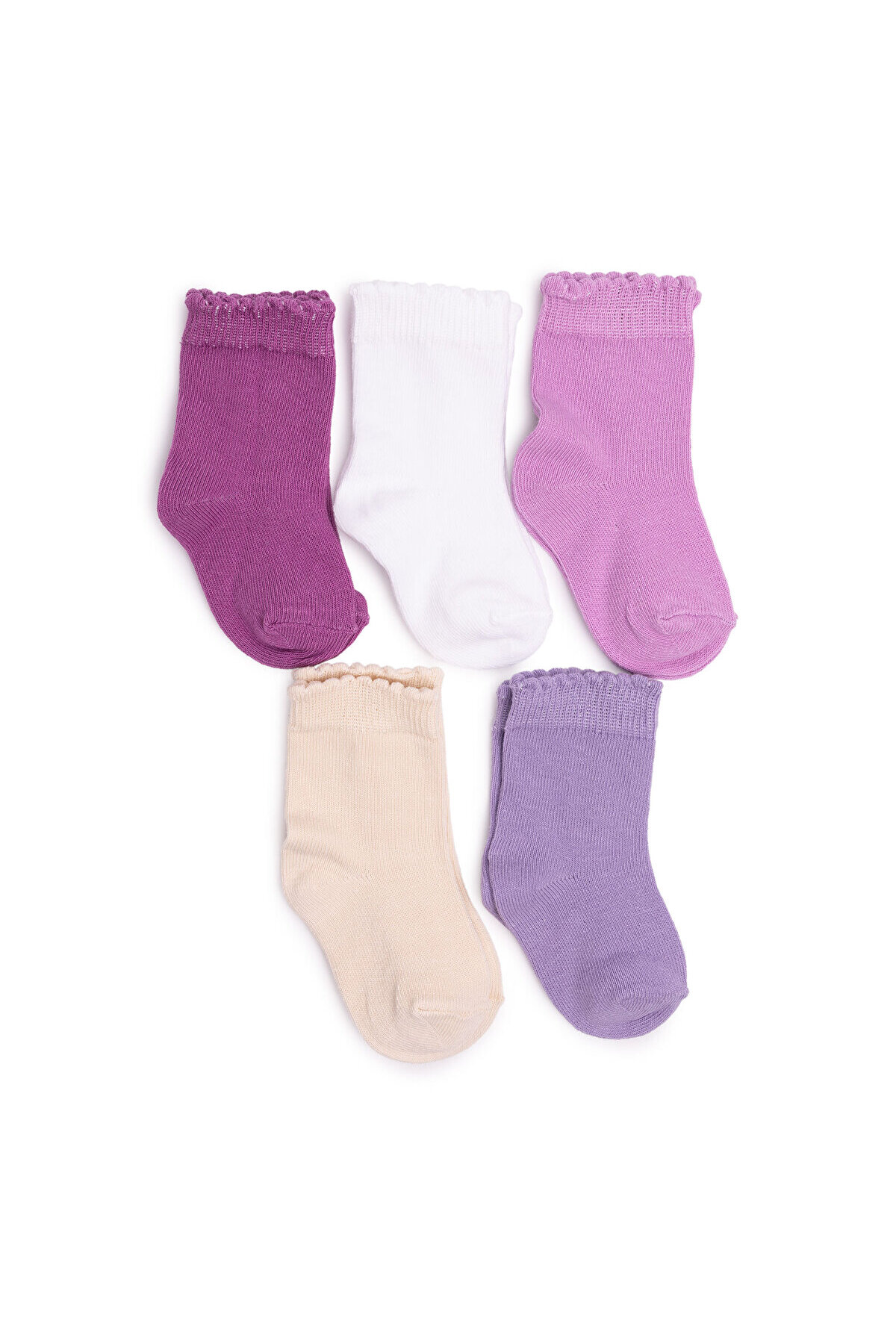 ebebek Hello Baby HelloBaby Kız Bebek 5'li Soket Çorap fotoğrafı 2 (önizleme)