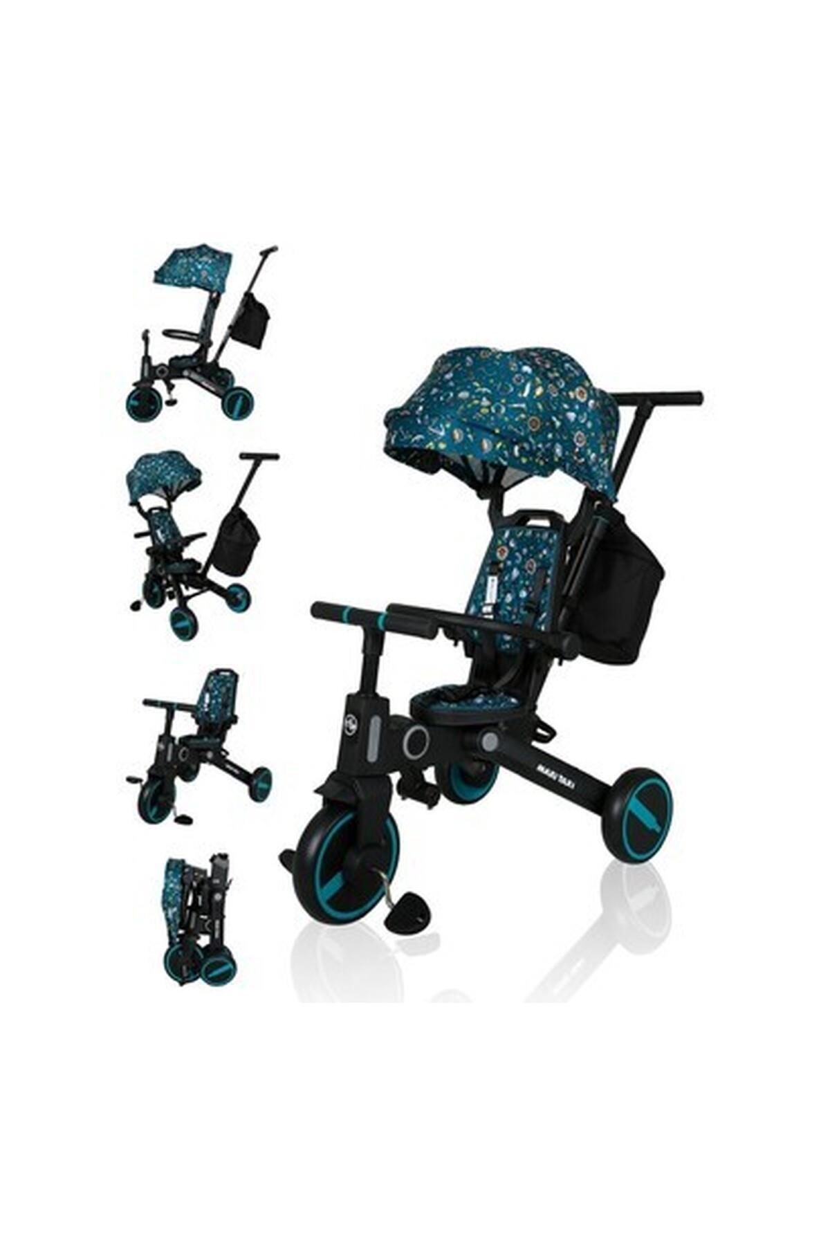 Maxi Taxi Trike Plus F5 Ebeveyn Kontrollü Çift Yönlü Katlanabilir Bisiklet