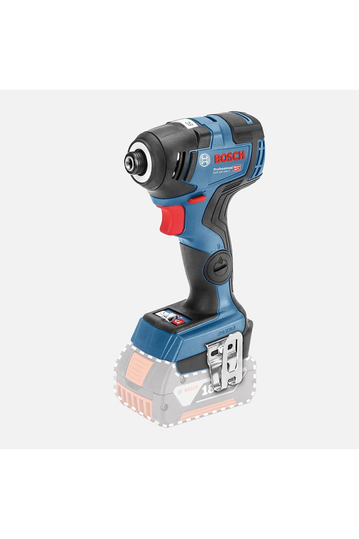 Bosch Profesyonel Solo GDR-18V-200 C 18V Li-Ion Akülü Darbeli Somun Sıkma Makinesi (Akü ve Şarj Ciha