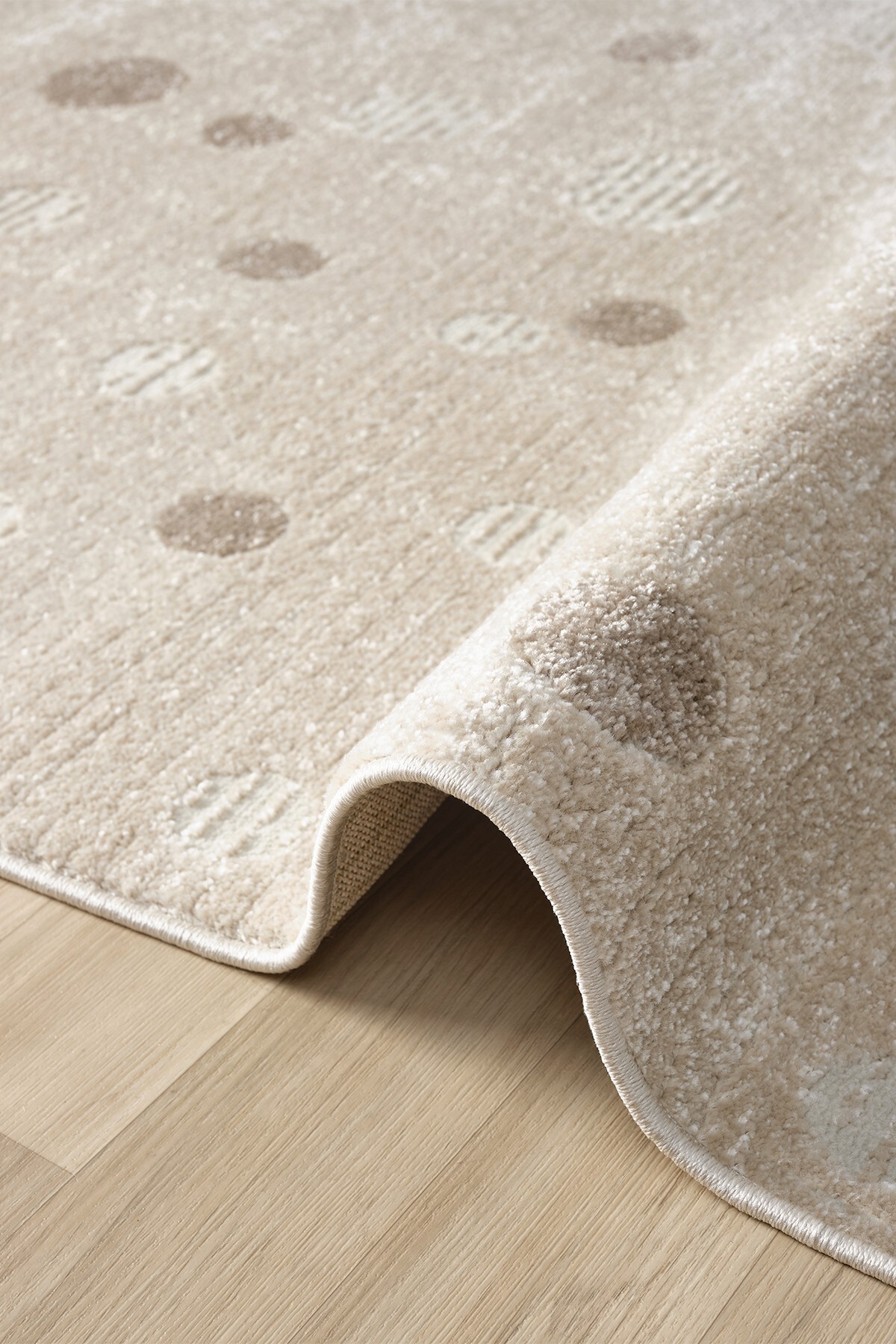 Eliz Home Yumuşak Puantiyeli Dokuma Halı Leke Tutmaz Bebek Odası Çocuk Odası Genç Odası Halısı PUANTİYE fotoğrafı 2 (önizleme)