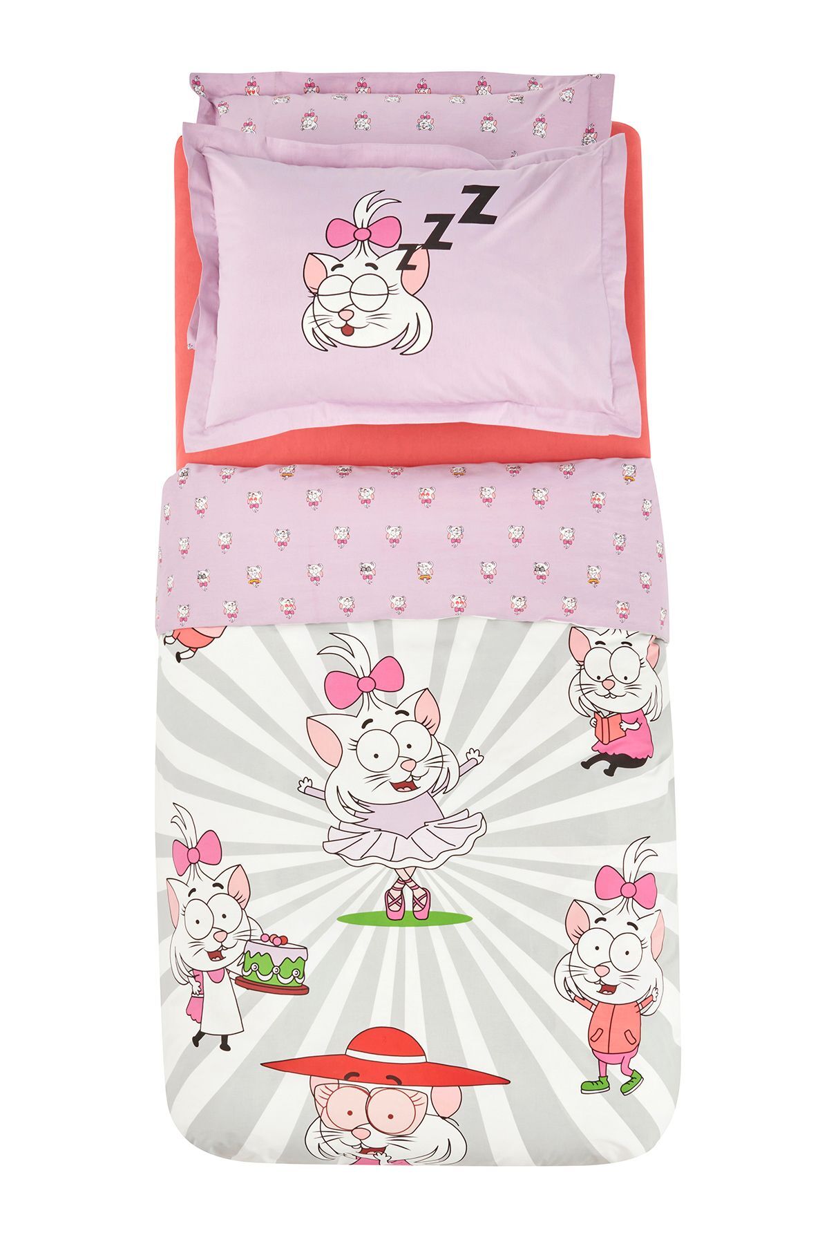 Karaca Home X Kral Şakir Canan Tek Kişilik Nevresim Takımı fotoğrafı 7 (önizleme)